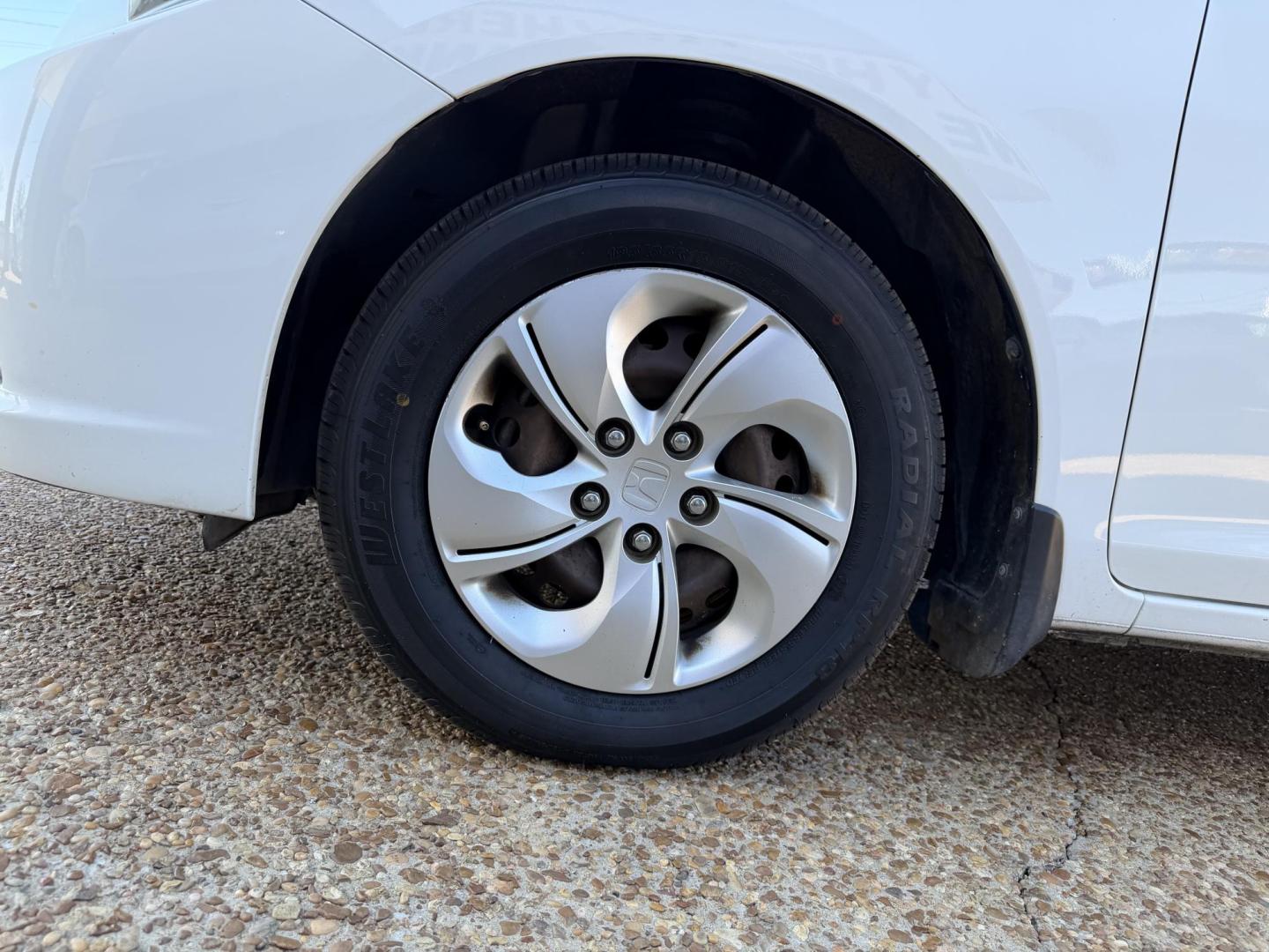 2015 WHITE HONDA CIVIC LX (2HGFB2F51FH) , located at 922 W. Beacon St., Philadelphia, MS, 39350, (601) 650-3675, 32.770447, -89.127151 - Photo#7