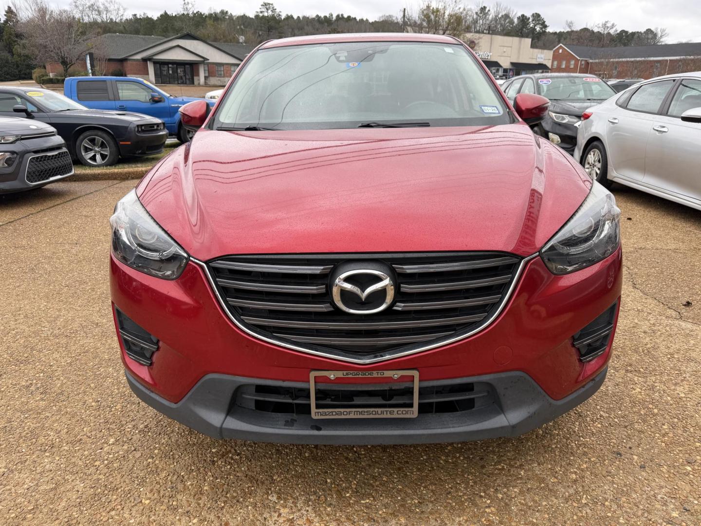 2016 RED MAZDA CX-5 TOURING (JM3KE2CY2G0) , located at 922 W. Beacon St., Philadelphia, MS, 39350, (601) 650-3675, 32.770447, -89.127151 - Photo#1