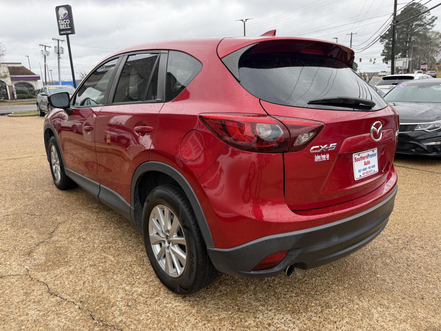 2016 RED MAZDA CX-5 TOURING (JM3KE2CY2G0) , located at 922 W. Beacon St., Philadelphia, MS, 39350, (601) 650-3675, 32.770447, -89.127151 - Photo#3
