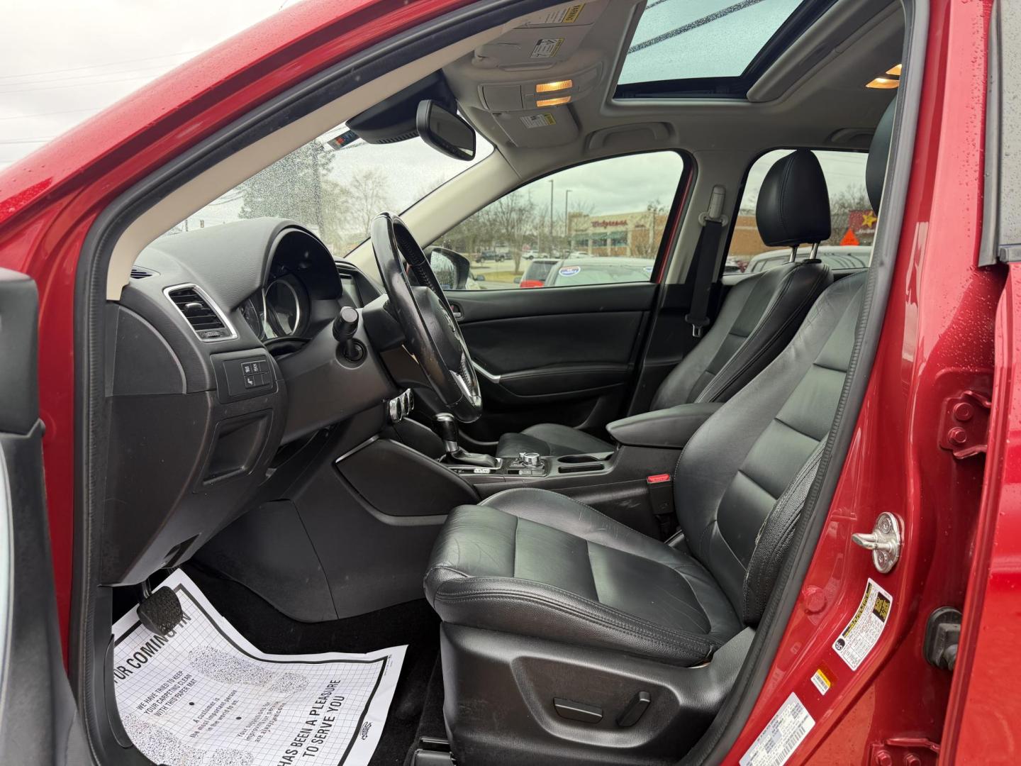 2016 RED MAZDA CX-5 TOURING (JM3KE2CY2G0) , located at 922 W. Beacon St., Philadelphia, MS, 39350, (601) 650-3675, 32.770447, -89.127151 - Photo#9