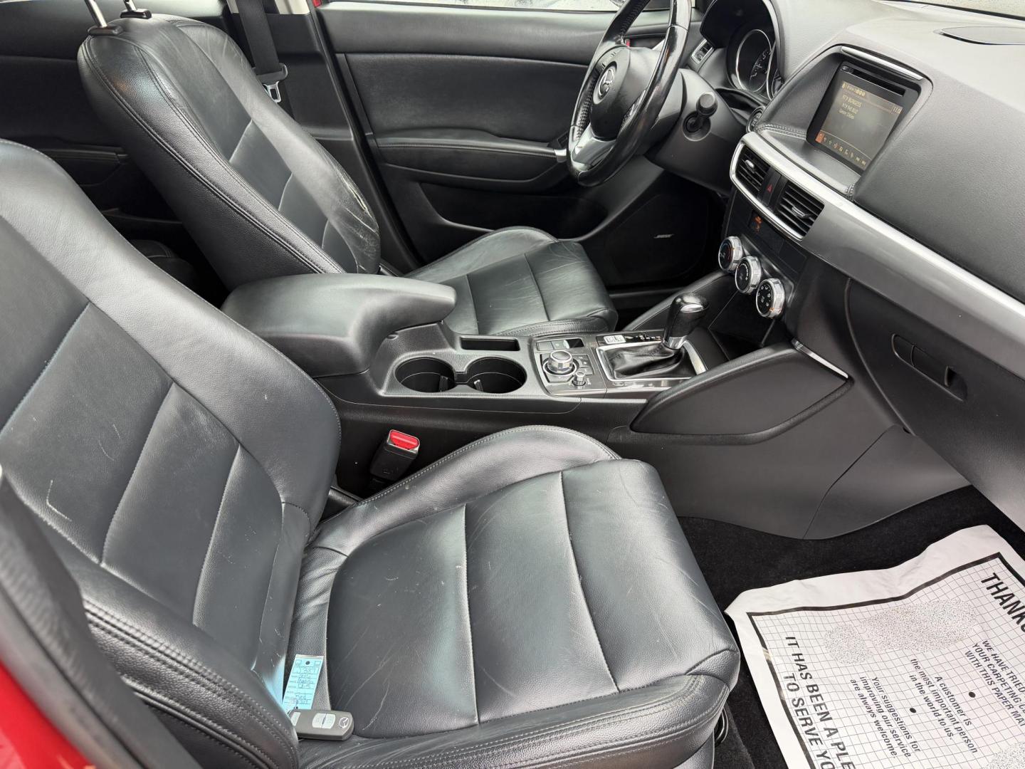 2016 RED MAZDA CX-5 TOURING (JM3KE2CY2G0) , located at 922 W. Beacon St., Philadelphia, MS, 39350, (601) 650-3675, 32.770447, -89.127151 - Photo#10