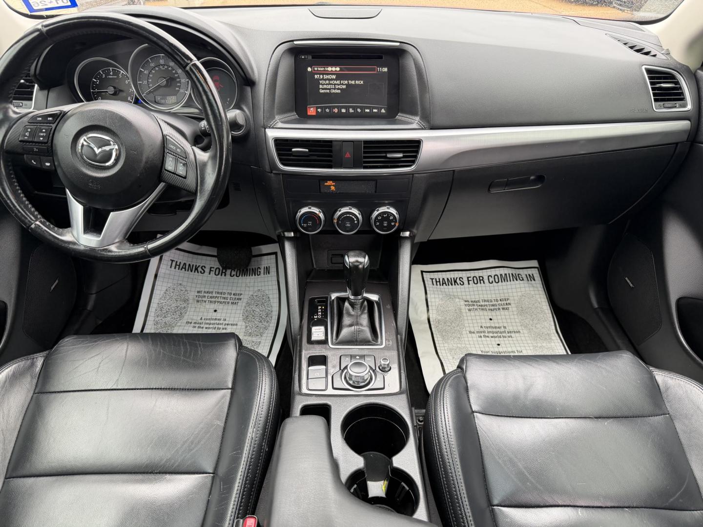 2016 RED MAZDA CX-5 TOURING (JM3KE2CY2G0) , located at 922 W. Beacon St., Philadelphia, MS, 39350, (601) 650-3675, 32.770447, -89.127151 - Photo#16