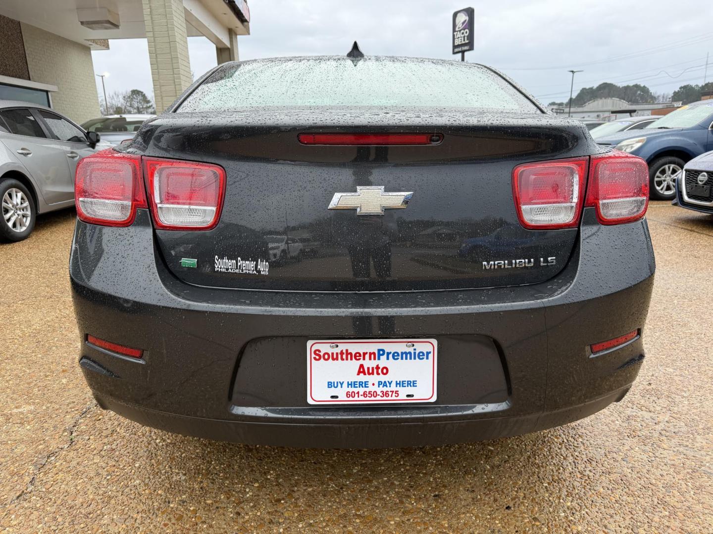 2016 GRAY CHEVROLET MALIBU LS (1G11B5SA7GU) , located at 922 W. Beacon St., Philadelphia, MS, 39350, (601) 650-3675, 32.770447, -89.127151 - Photo#4