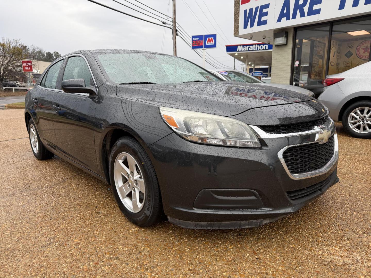 2016 GRAY CHEVROLET MALIBU LS (1G11B5SA7GU) , located at 922 W. Beacon St., Philadelphia, MS, 39350, (601) 650-3675, 32.770447, -89.127151 - Photo#0