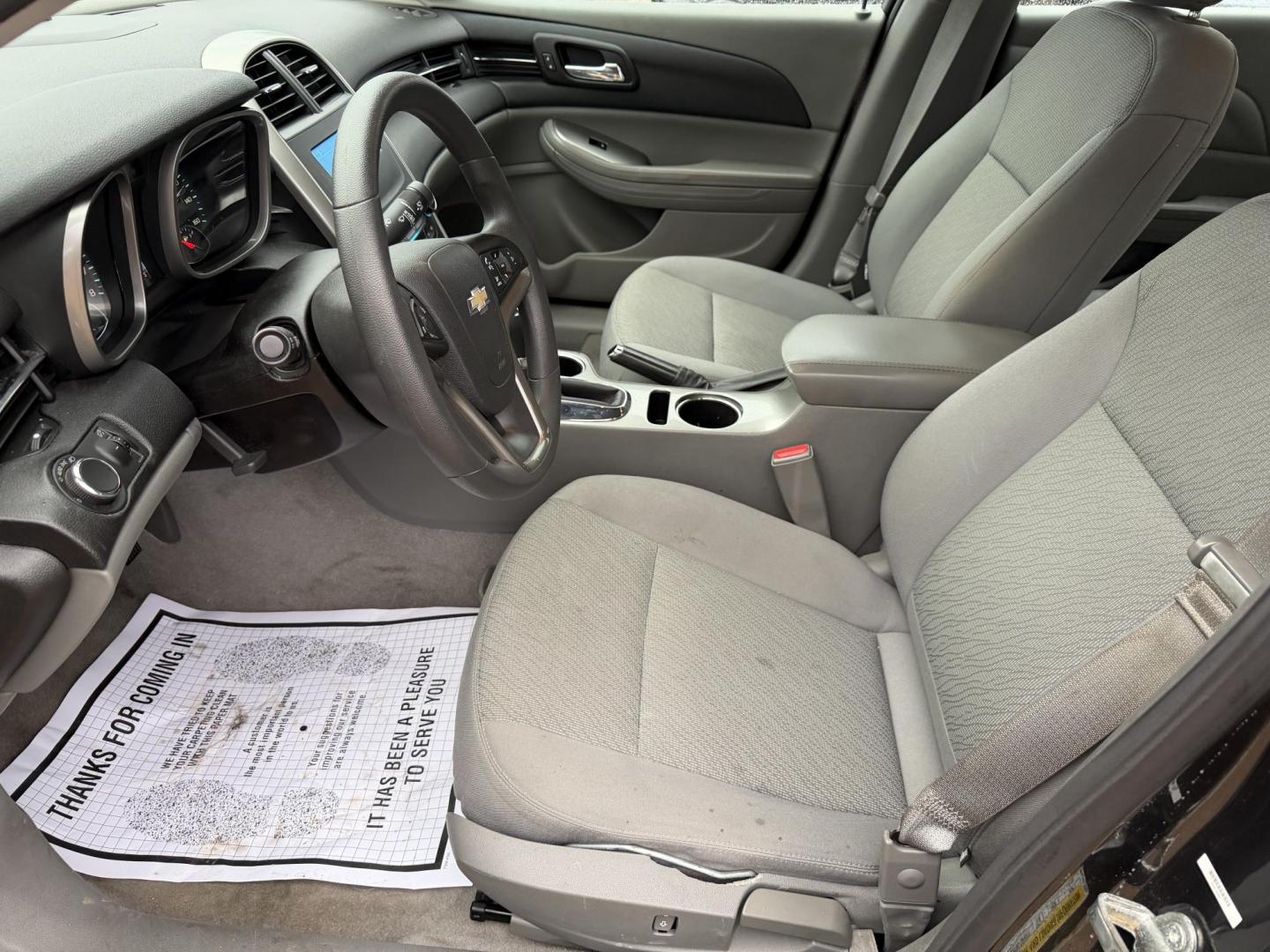 2016 GRAY CHEVROLET MALIBU LS (1G11B5SA7GU) , located at 922 W. Beacon St., Philadelphia, MS, 39350, (601) 650-3675, 32.770447, -89.127151 - Photo#9