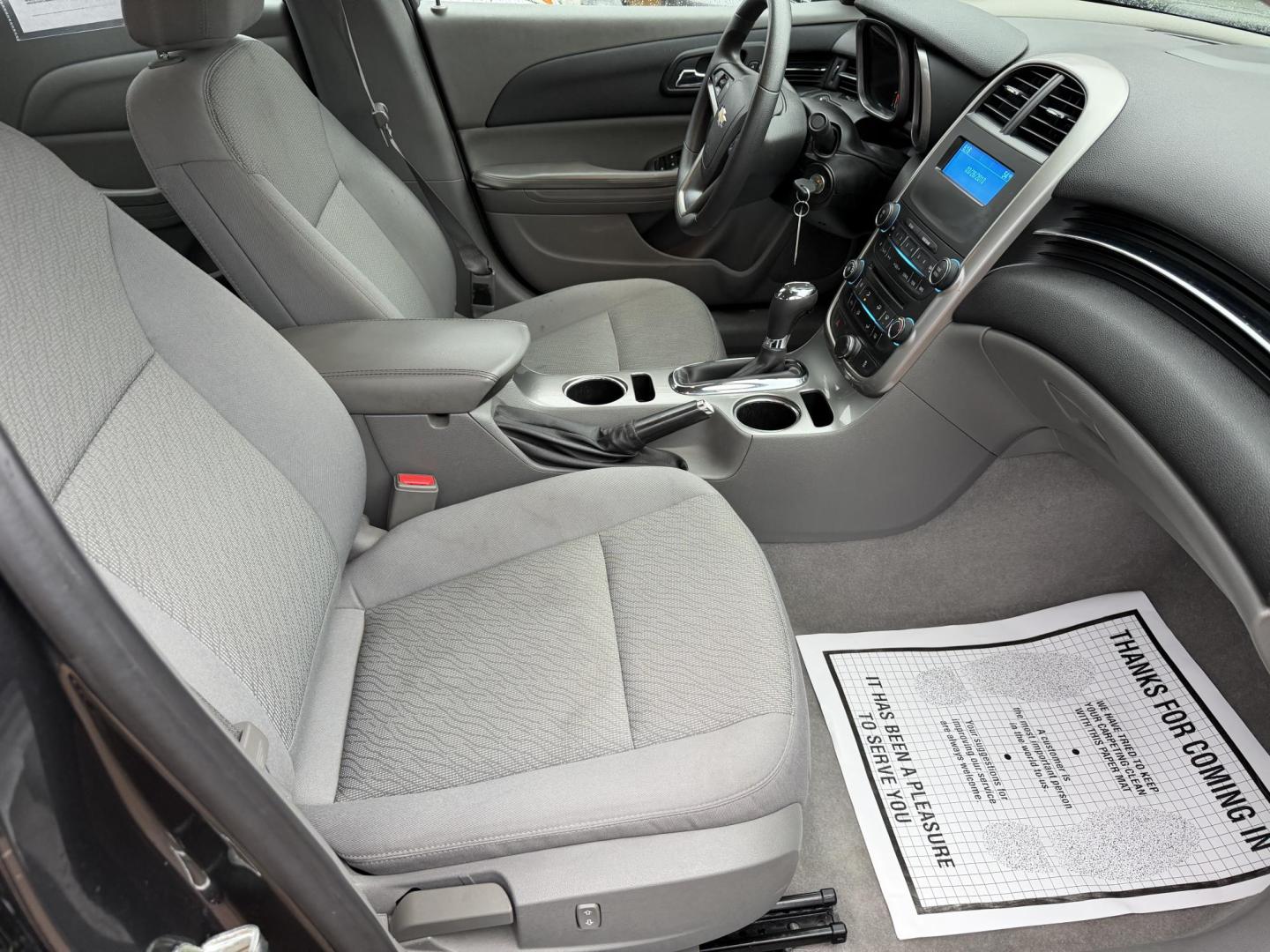 2016 GRAY CHEVROLET MALIBU LS (1G11B5SA7GU) , located at 922 W. Beacon St., Philadelphia, MS, 39350, (601) 650-3675, 32.770447, -89.127151 - Photo#10