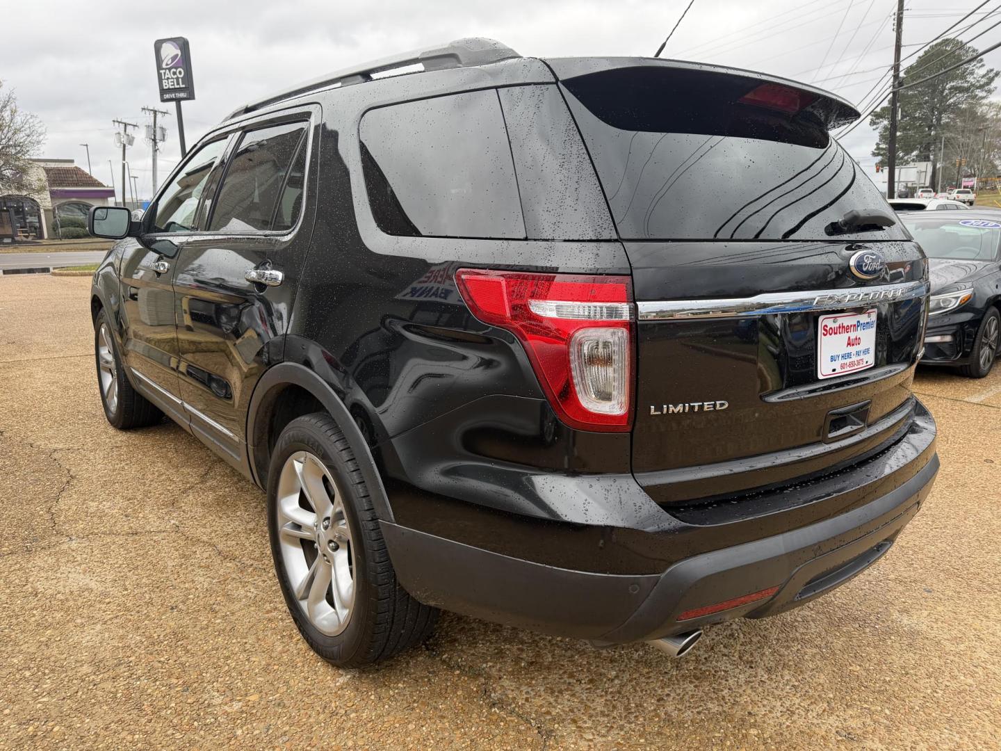 2015 BLACK FORD EXPLORER LIMITED (1FM5K7F86FG) , located at 922 W. Beacon St., Philadelphia, MS, 39350, (601) 650-3675, 32.770447, -89.127151 - Photo#3