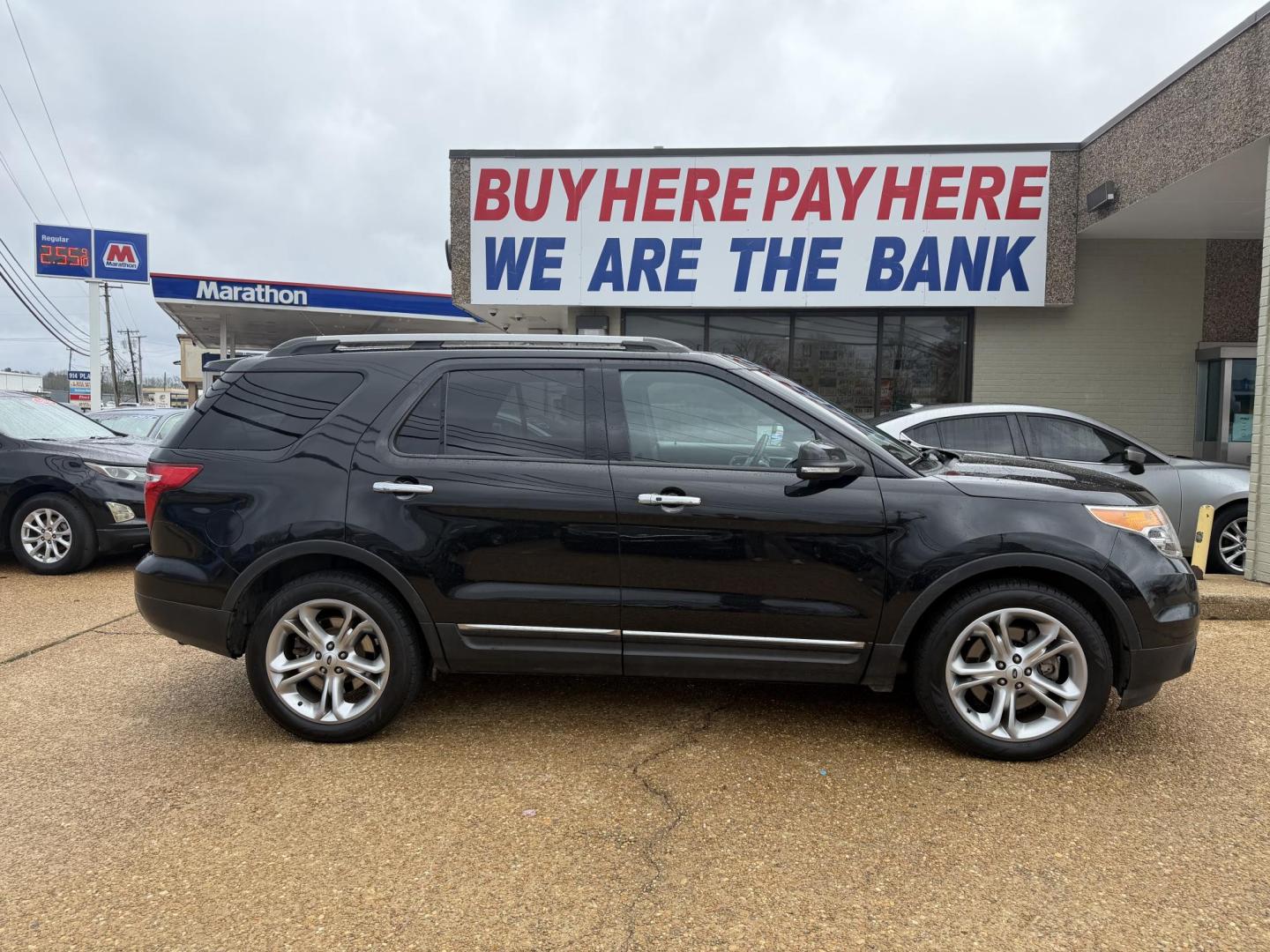 2015 BLACK FORD EXPLORER LIMITED (1FM5K7F86FG) , located at 922 W. Beacon St., Philadelphia, MS, 39350, (601) 650-3675, 32.770447, -89.127151 - Photo#6