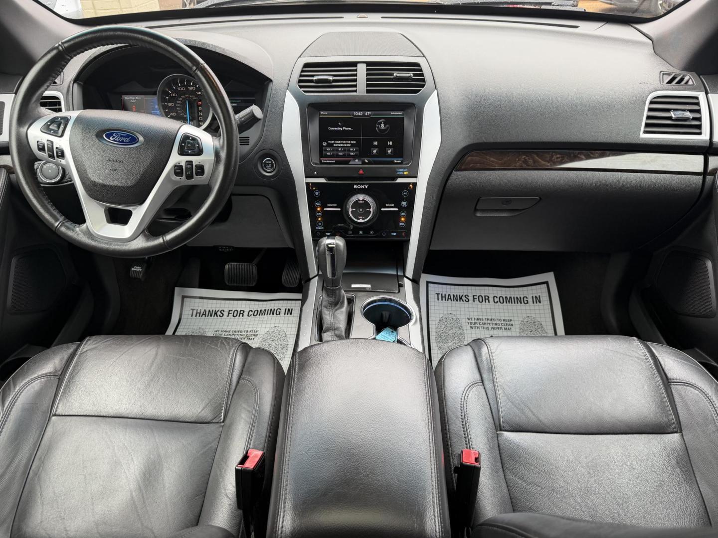 2015 BLACK FORD EXPLORER LIMITED (1FM5K7F86FG) , located at 922 W. Beacon St., Philadelphia, MS, 39350, (601) 650-3675, 32.770447, -89.127151 - Photo#16