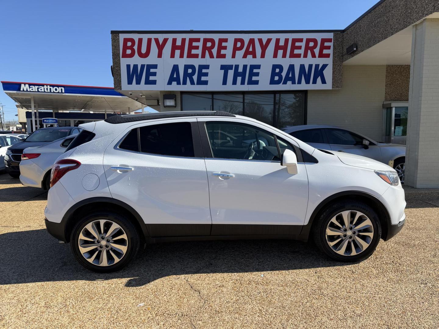 2020 WHITE BUICK ENCORE PREFERRED (KL4CJASB0LB) , located at 922 W. Beacon St., Philadelphia, MS, 39350, (601) 650-3675, 32.770447, -89.127151 - Photo#6