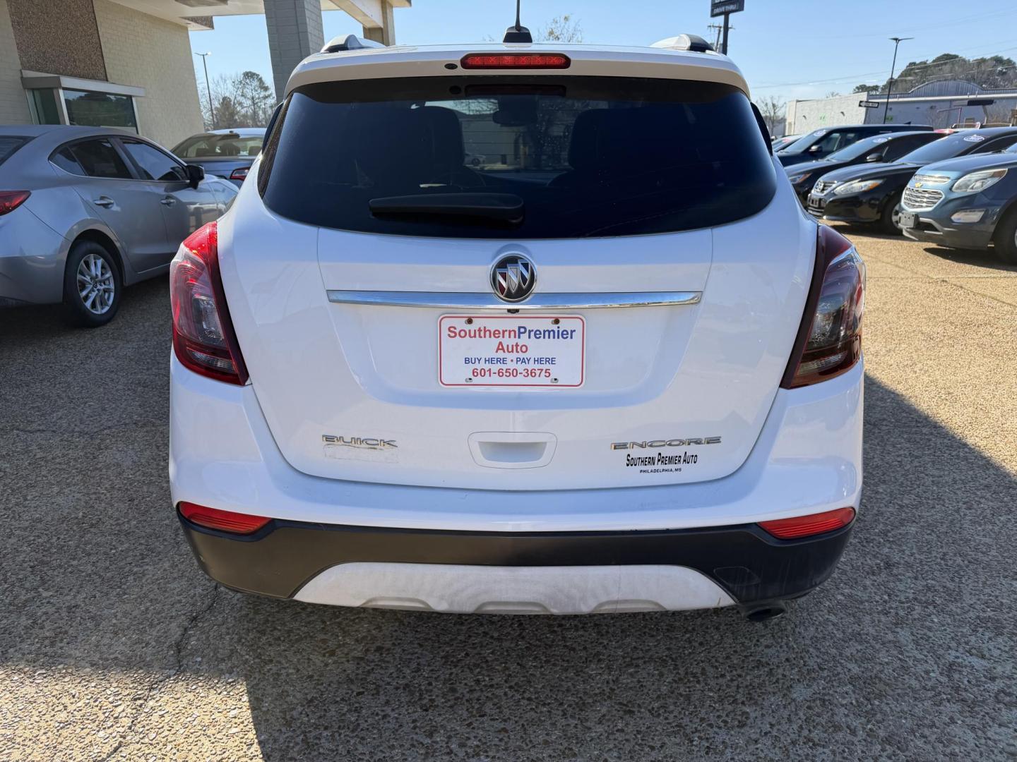2017 WHITE BUICK ENCORE PREFERRED (KL4CJASB0HB) , located at 922 W. Beacon St., Philadelphia, MS, 39350, (601) 650-3675, 32.770447, -89.127151 - Photo#4