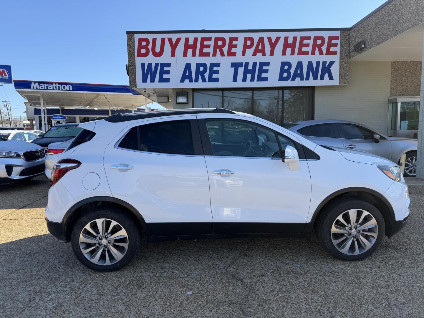 2017 WHITE BUICK ENCORE PREFERRED (KL4CJASB0HB) , located at 922 W. Beacon St., Philadelphia, MS, 39350, (601) 650-3675, 32.770447, -89.127151 - Photo#6
