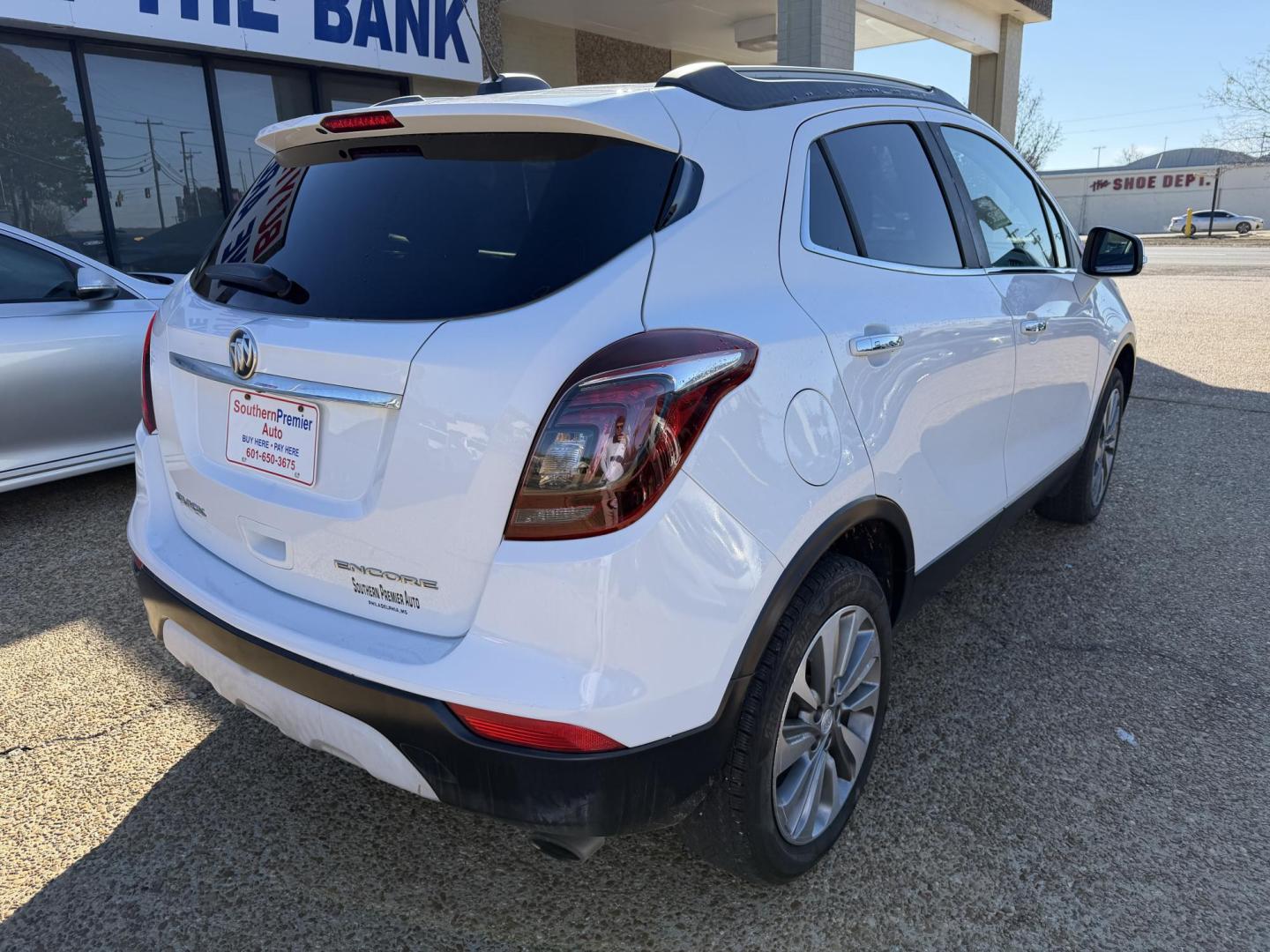 2017 WHITE BUICK ENCORE PREFERRED (KL4CJASB0HB) , located at 922 W. Beacon St., Philadelphia, MS, 39350, (601) 650-3675, 32.770447, -89.127151 - Photo#3