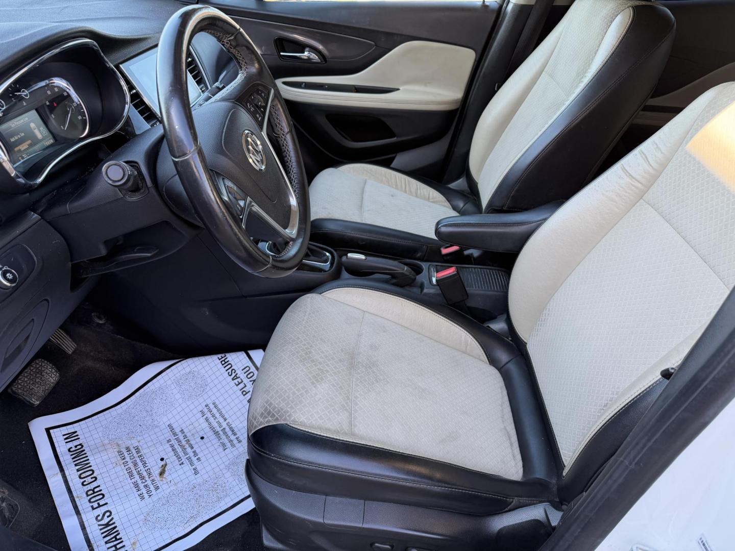 2017 WHITE BUICK ENCORE PREFERRED (KL4CJASB0HB) , located at 922 W. Beacon St., Philadelphia, MS, 39350, (601) 650-3675, 32.770447, -89.127151 - Photo#9