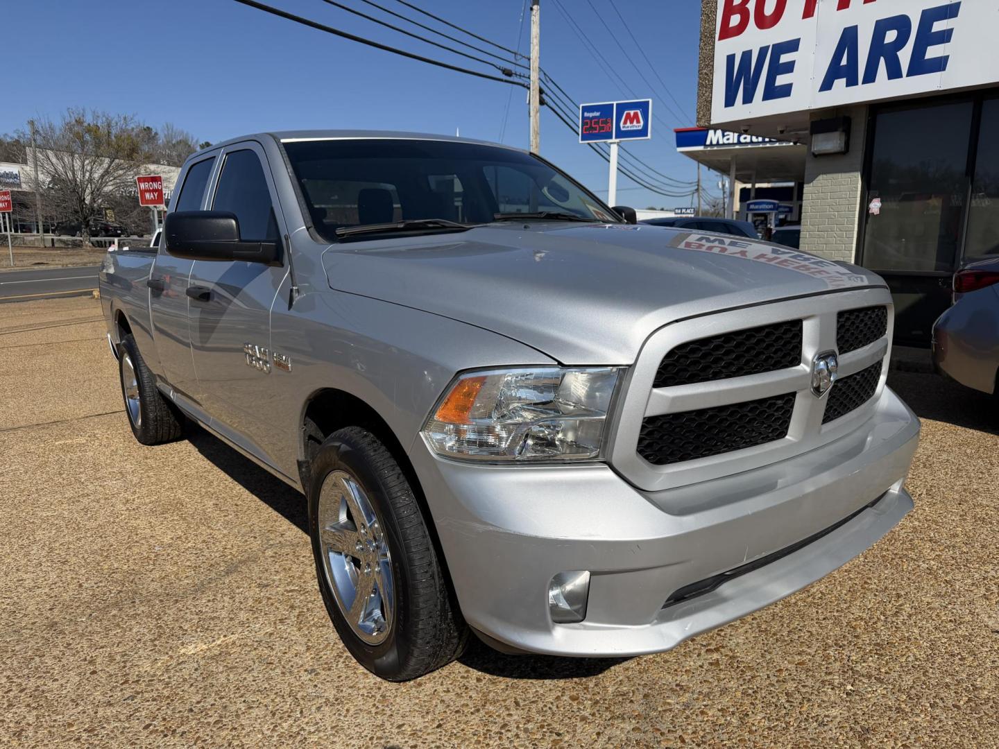 2017 SILVER RAM 1500 EXPRESS; TRADES (1C6RR6FT3HS) , located at 922 W. Beacon St., Philadelphia, MS, 39350, (601) 650-3675, 32.770447, -89.127151 - Photo#0