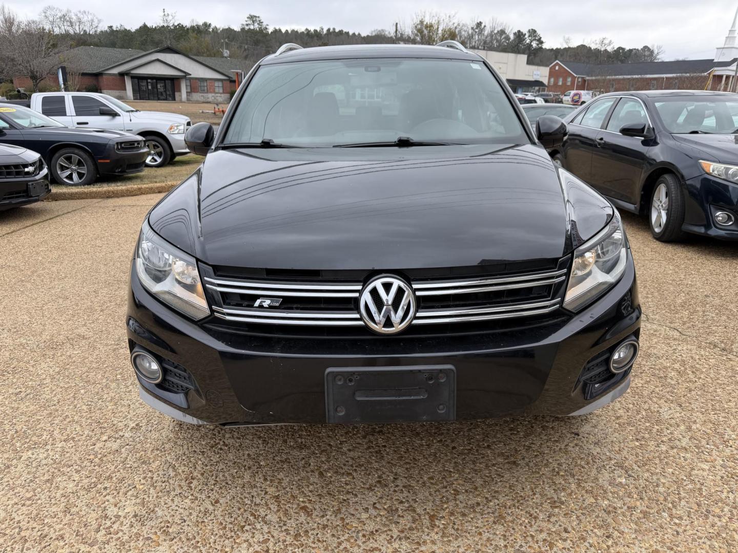 2016 BLACK VOLKSWAGEN TIGUAN R-LINE (WVGAV7AX6GW) , located at 922 W. Beacon St., Philadelphia, MS, 39350, (601) 650-3675, 32.770447, -89.127151 - Photo#1