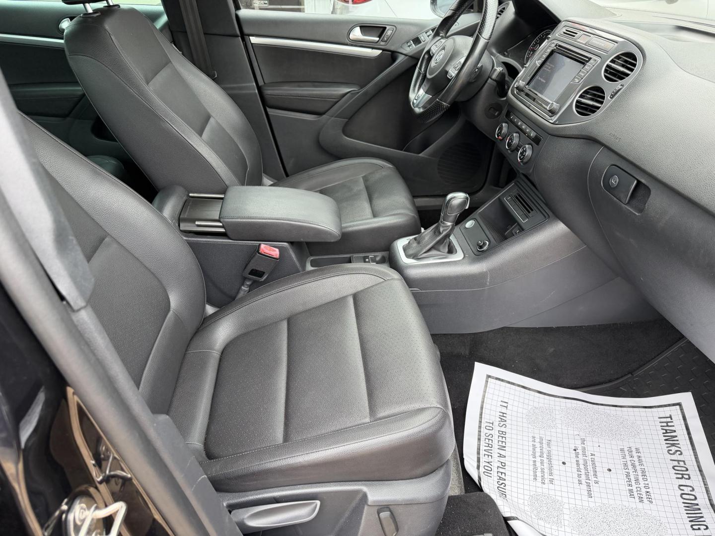 2016 BLACK VOLKSWAGEN TIGUAN R-LINE (WVGAV7AX6GW) , located at 922 W. Beacon St., Philadelphia, MS, 39350, (601) 650-3675, 32.770447, -89.127151 - Photo#10