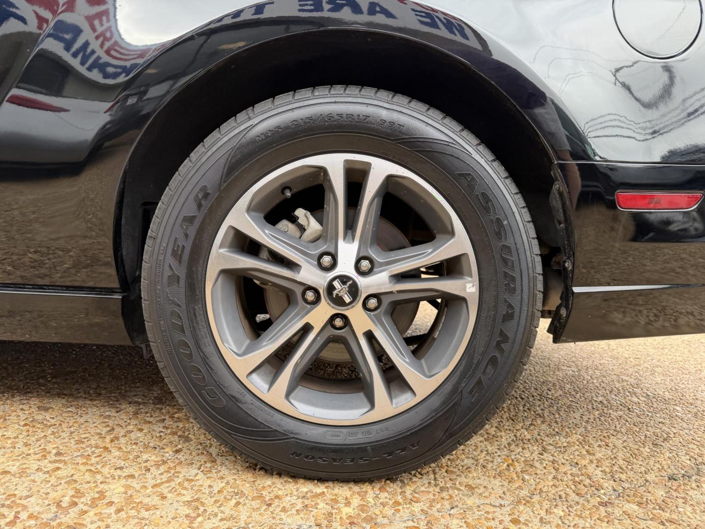2014 BLACK FORD MUSTANG (1ZVBP8AM8E5) , located at 922 W. Beacon St., Philadelphia, MS, 39350, (601) 650-3675, 32.770447, -89.127151 - Photo#7