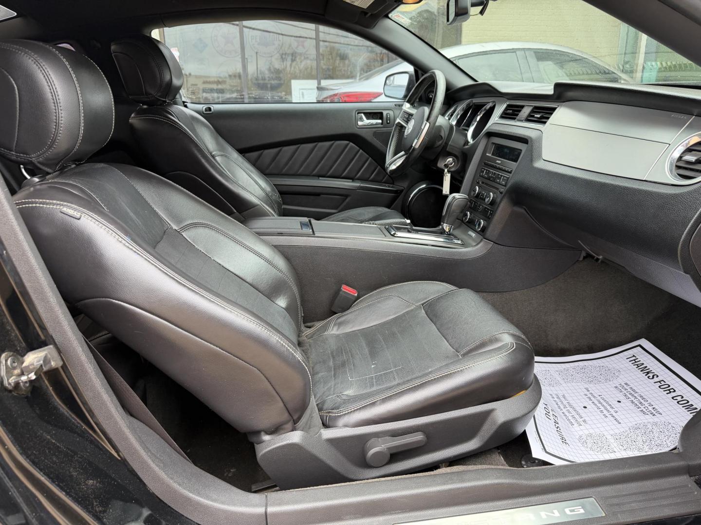 2014 BLACK FORD MUSTANG (1ZVBP8AM8E5) , located at 922 W. Beacon St., Philadelphia, MS, 39350, (601) 650-3675, 32.770447, -89.127151 - Photo#10