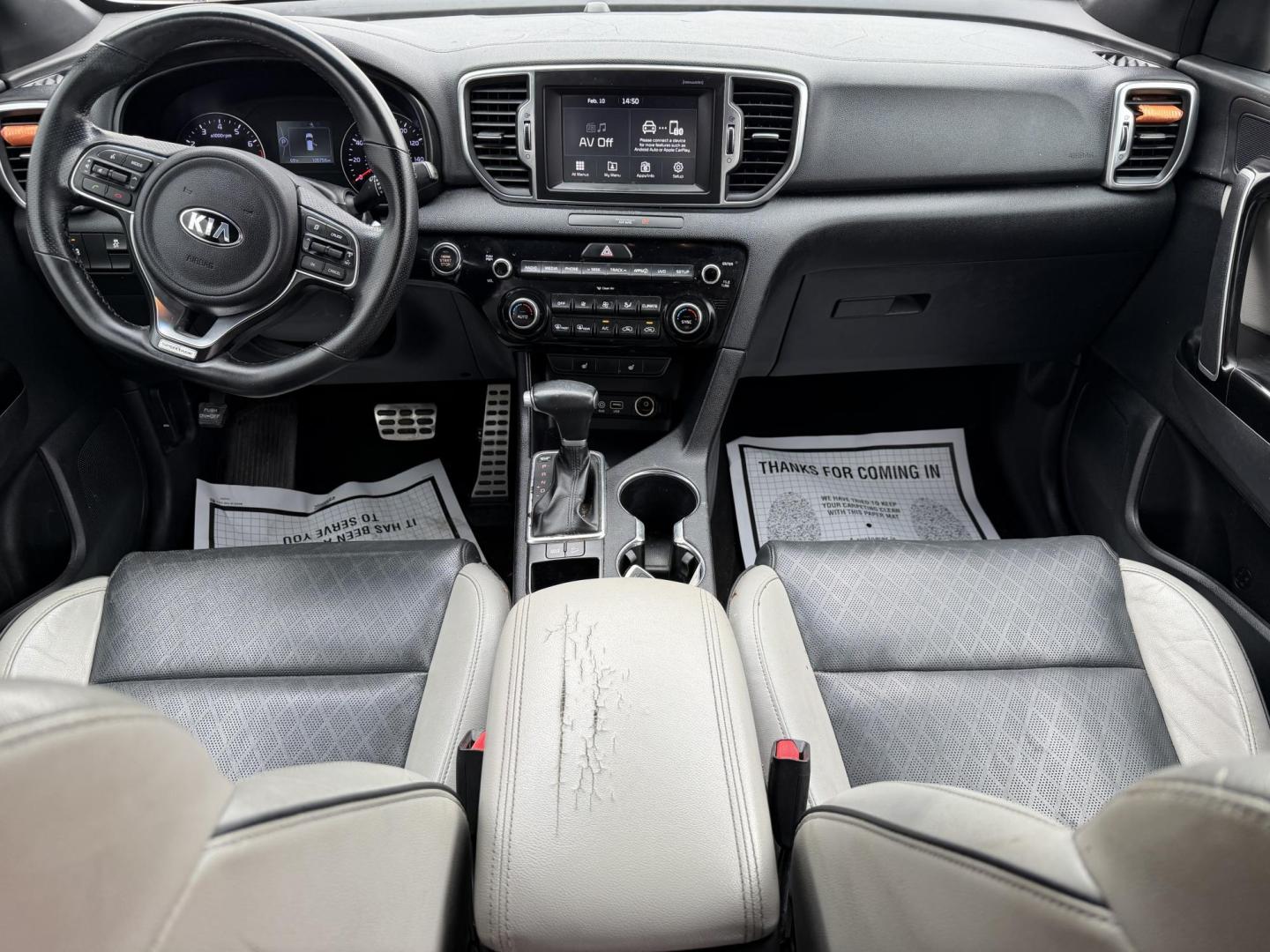 2018 WHITE KIA SPORTAGE EX (KNDPN3AC9J7) , located at 922 W. Beacon St., Philadelphia, MS, 39350, (601) 650-3675, 32.770447, -89.127151 - Photo#16