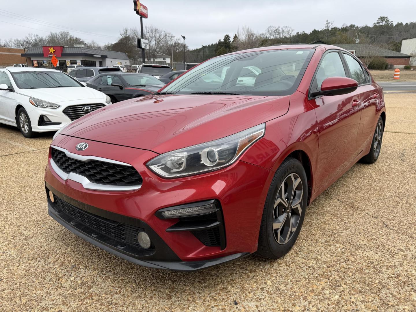 2020 RED KIA FORTE LXS (3KPF24AD3LE) , located at 922 W. Beacon St., Philadelphia, MS, 39350, (601) 650-3675, 32.770447, -89.127151 - Photo#2