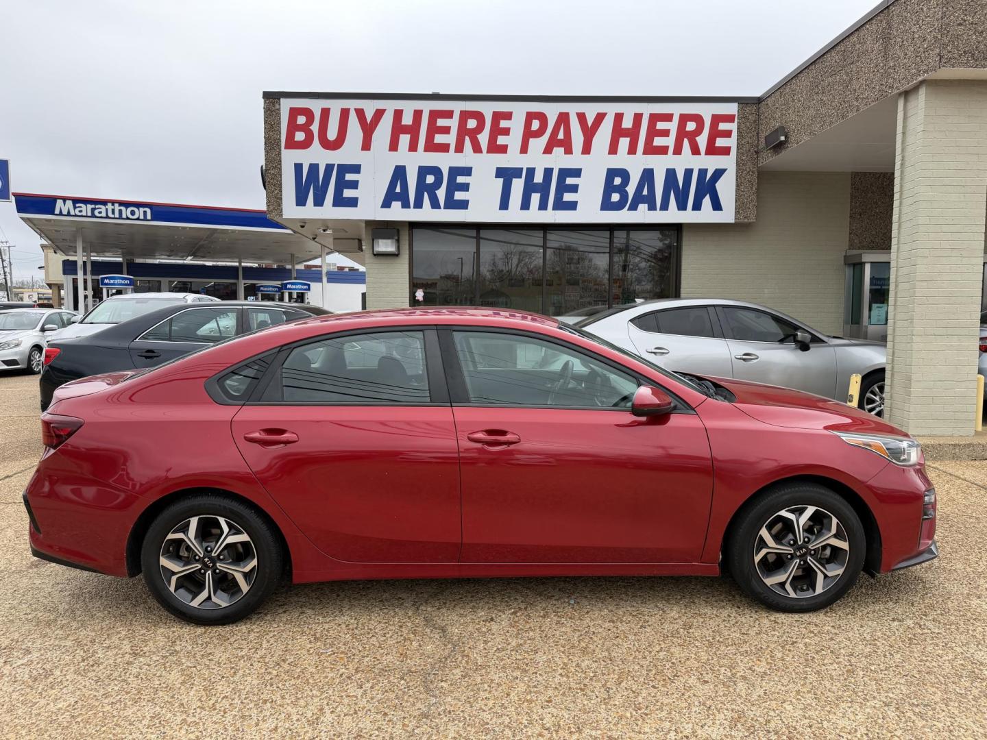2020 RED KIA FORTE LXS (3KPF24AD3LE) , located at 922 W. Beacon St., Philadelphia, MS, 39350, (601) 650-3675, 32.770447, -89.127151 - Photo#6