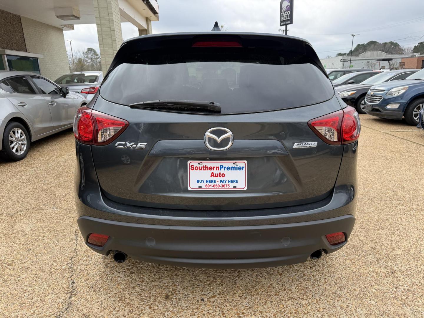 2013 GRAY MAZDA CX-5 GRAND TOURING (JM3KE2DE3D0) , located at 922 W. Beacon St., Philadelphia, MS, 39350, (601) 650-3675, 32.770447, -89.127151 - Photo#4