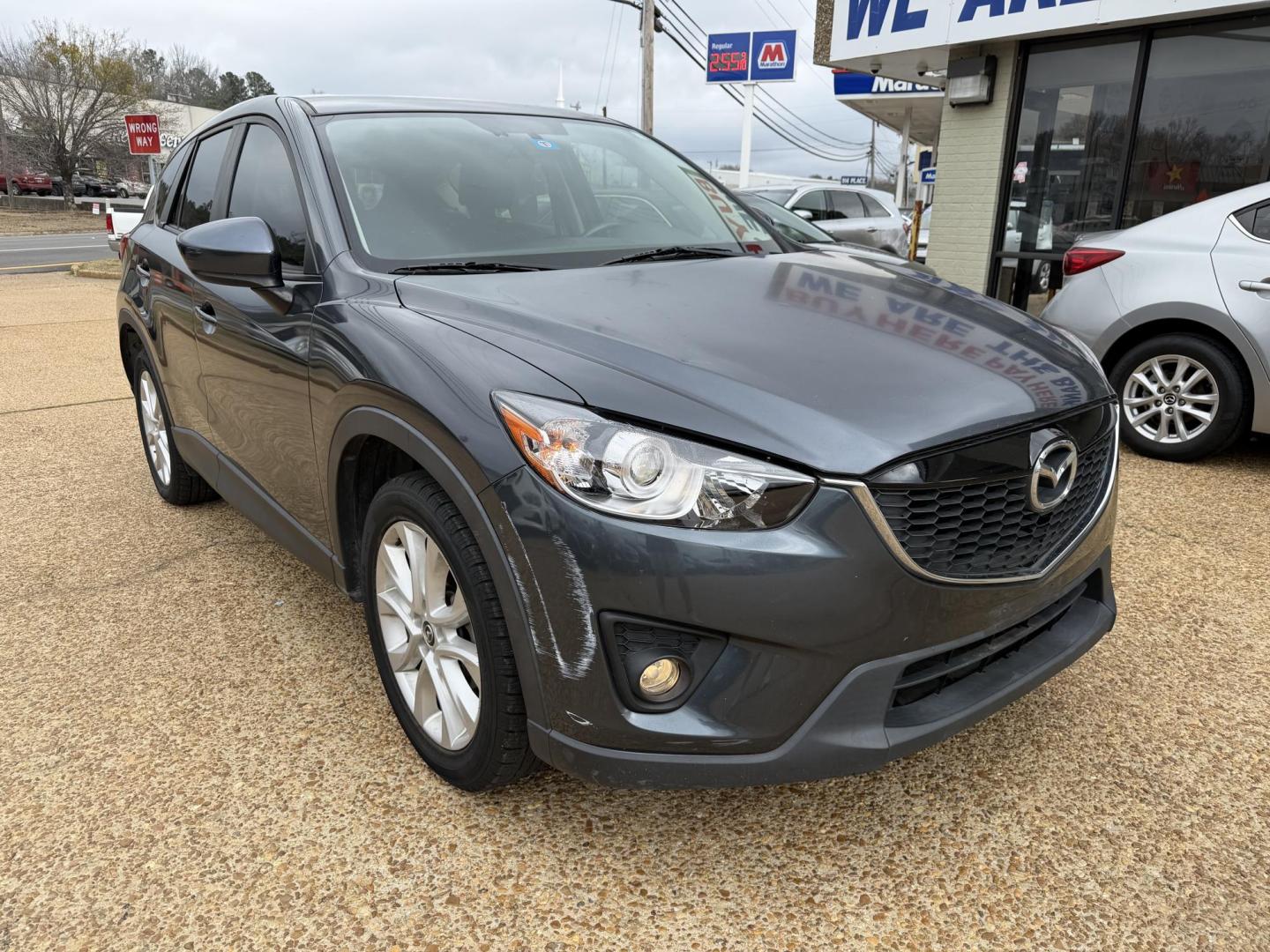2013 GRAY MAZDA CX-5 GRAND TOURING (JM3KE2DE3D0) , located at 922 W. Beacon St., Philadelphia, MS, 39350, (601) 650-3675, 32.770447, -89.127151 - Photo#0