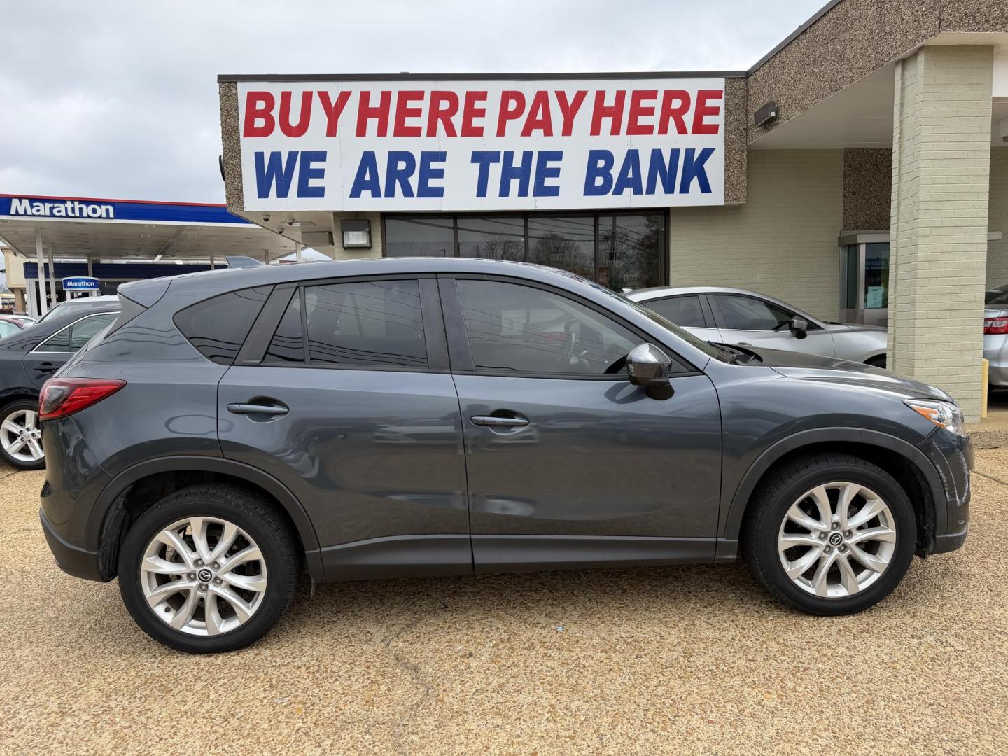 2013 GRAY MAZDA CX-5 GRAND TOURING (JM3KE2DE3D0) , located at 922 W. Beacon St., Philadelphia, MS, 39350, (601) 650-3675, 32.770447, -89.127151 - Photo#6