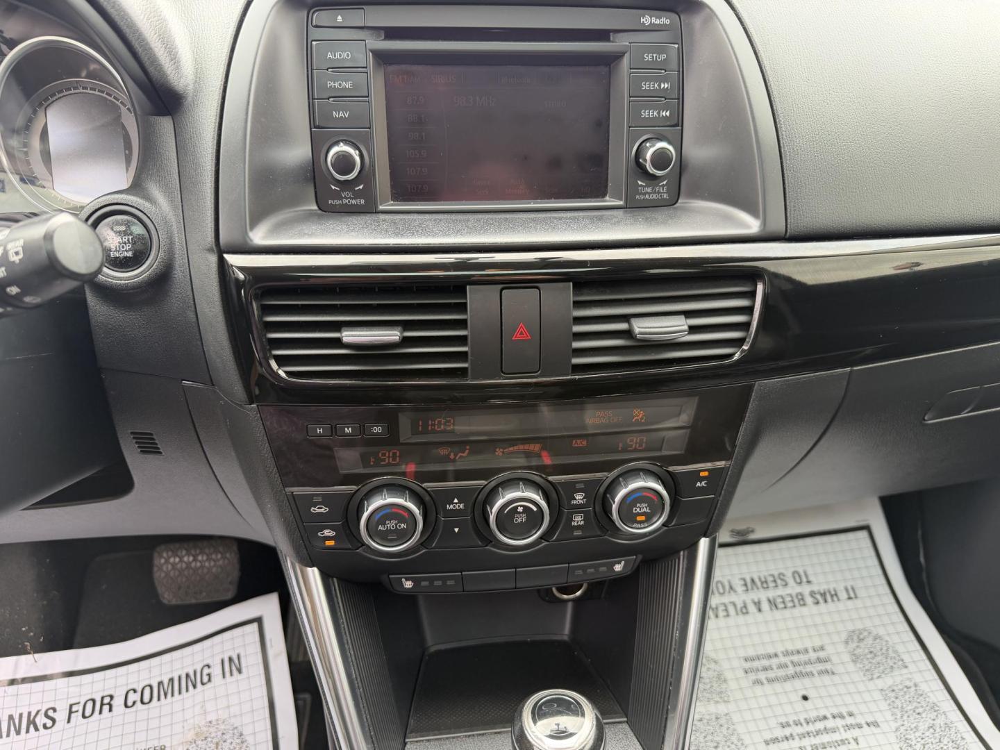 2013 GRAY MAZDA CX-5 GRAND TOURING (JM3KE2DE3D0) , located at 922 W. Beacon St., Philadelphia, MS, 39350, (601) 650-3675, 32.770447, -89.127151 - Photo#17