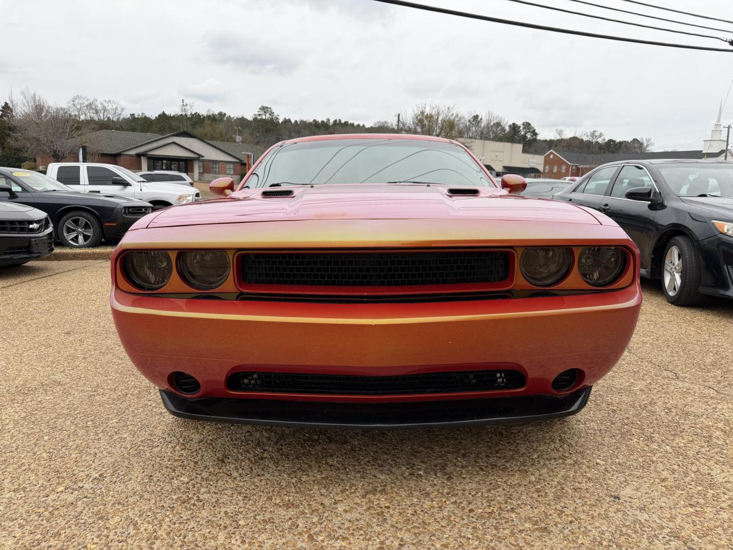 2012 RED DODGE CHALLENGER SXT (2C3CDYAG9CH) , located at 922 W. Beacon St., Philadelphia, MS, 39350, (601) 650-3675, 32.770447, -89.127151 - Photo#1
