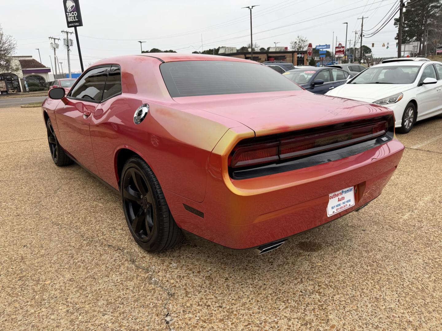 2012 RED DODGE CHALLENGER SXT (2C3CDYAG9CH) , located at 922 W. Beacon St., Philadelphia, MS, 39350, (601) 650-3675, 32.770447, -89.127151 - Photo#3