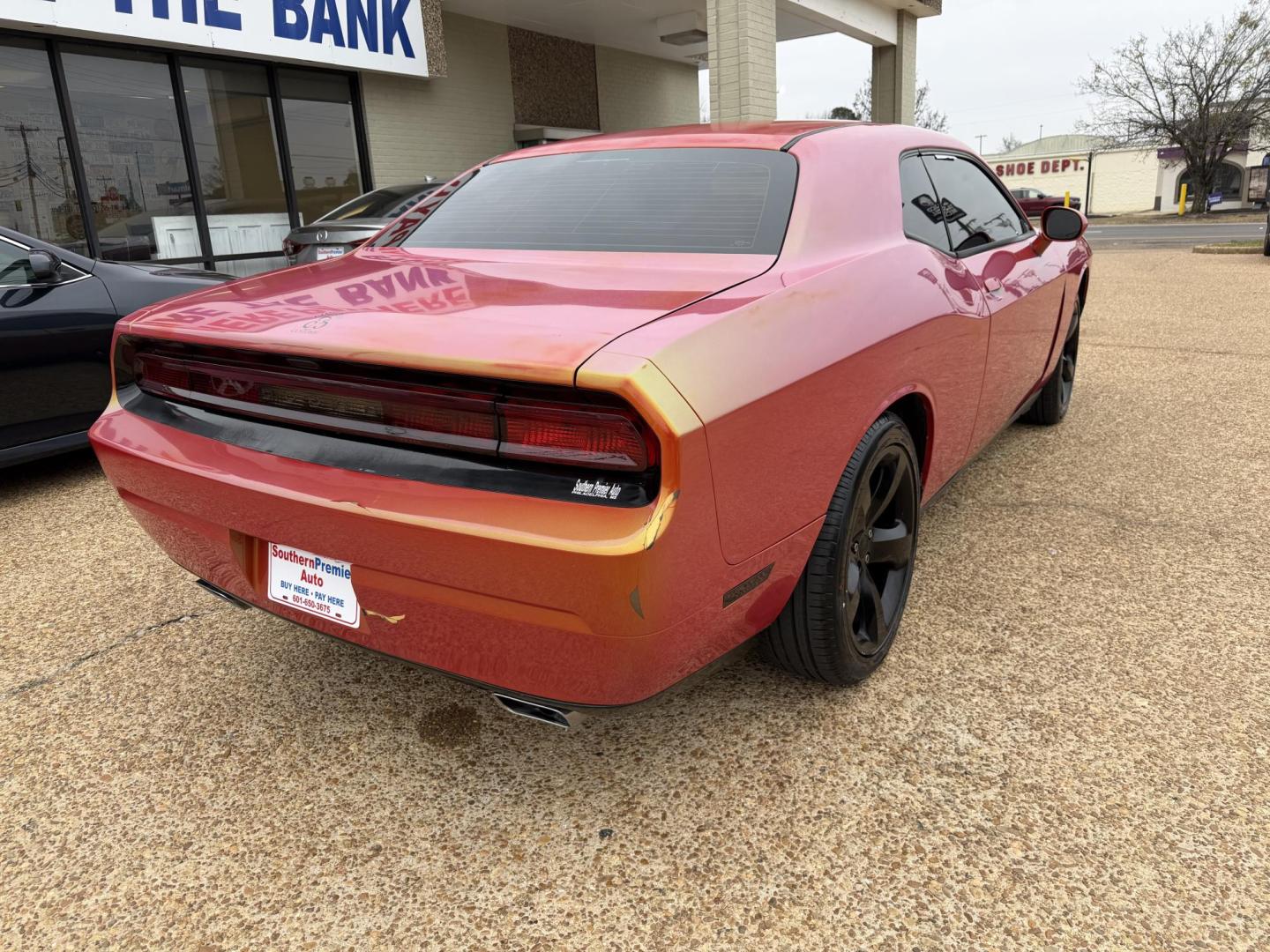 2012 RED DODGE CHALLENGER SXT (2C3CDYAG9CH) , located at 922 W. Beacon St., Philadelphia, MS, 39350, (601) 650-3675, 32.770447, -89.127151 - Photo#5