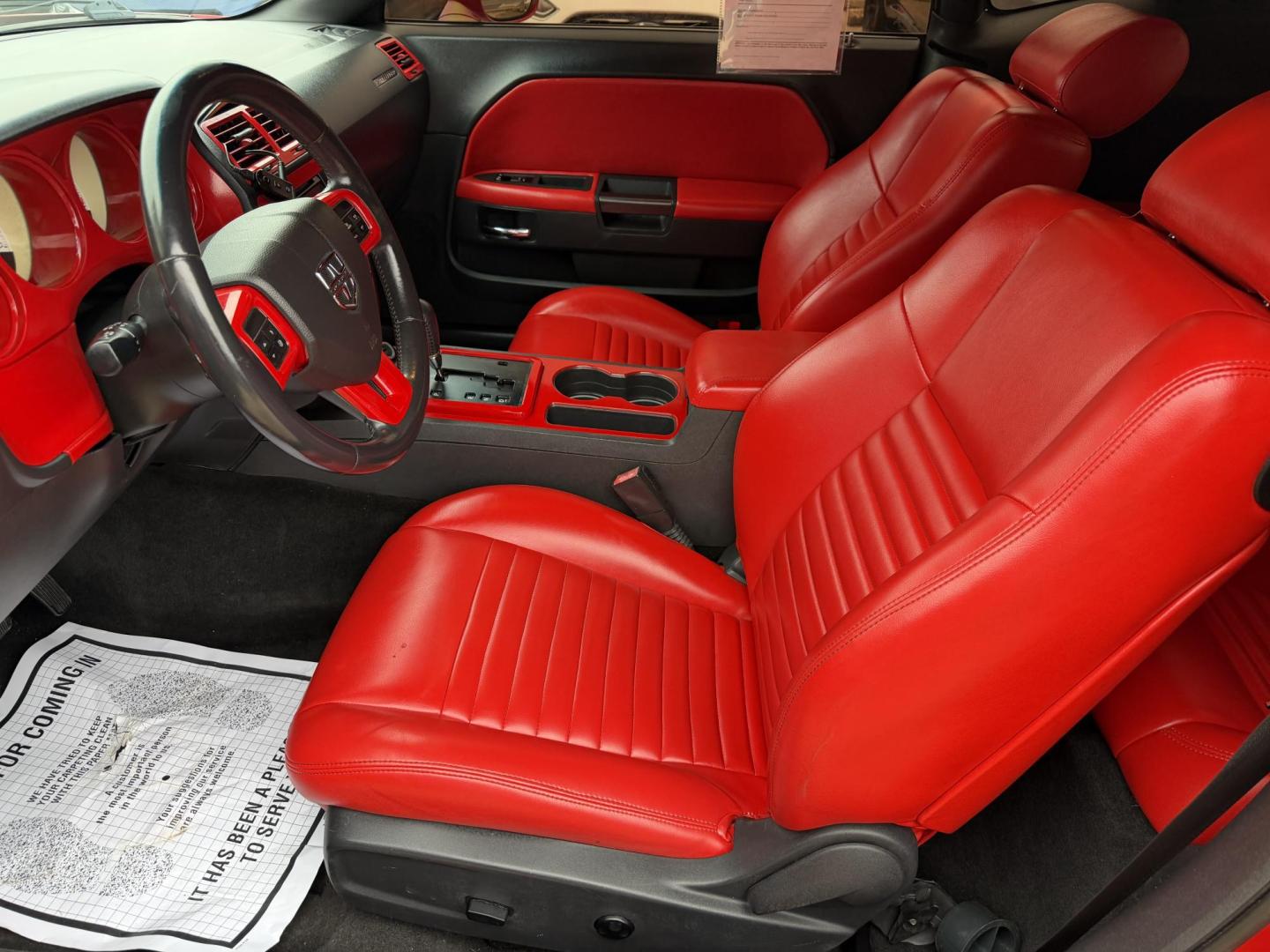 2012 RED DODGE CHALLENGER SXT (2C3CDYAG9CH) , located at 922 W. Beacon St., Philadelphia, MS, 39350, (601) 650-3675, 32.770447, -89.127151 - Photo#9