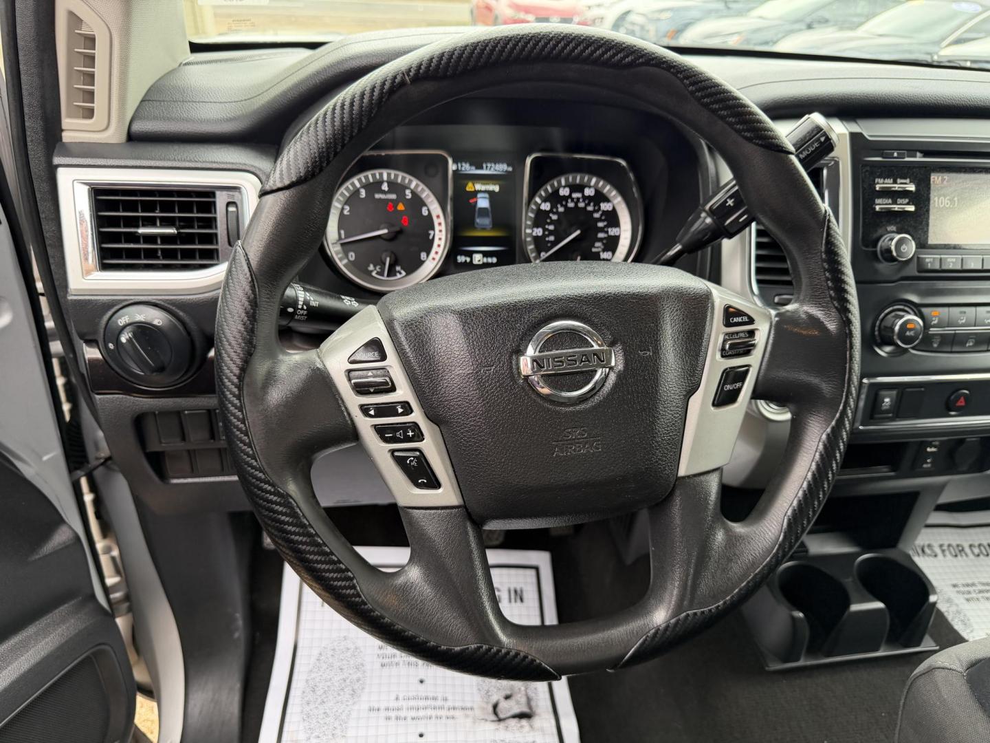 2017 SILVER NISSAN TITAN SV (1N6AA1EK0HN) , located at 922 W. Beacon St., Philadelphia, MS, 39350, (601) 650-3675, 32.770447, -89.127151 - Photo#17