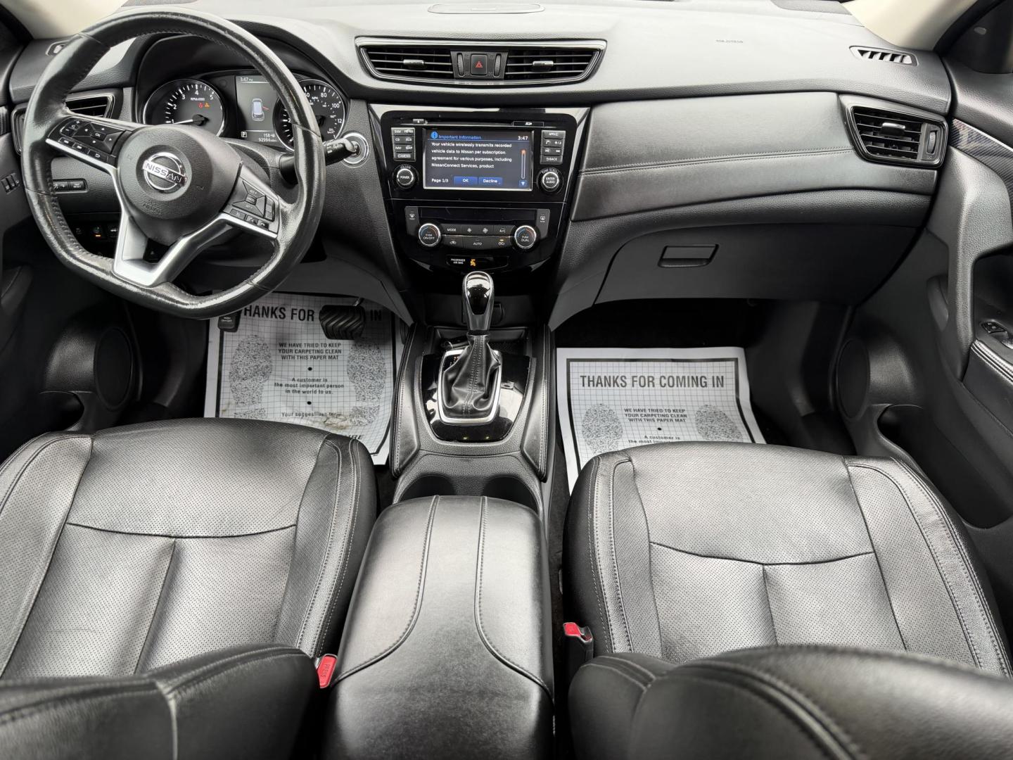 2017 BLUE NISSAN ROGUE SL (5N1AT2MV7HC) , located at 922 W. Beacon St., Philadelphia, MS, 39350, (601) 650-3675, 32.770447, -89.127151 - Photo#16