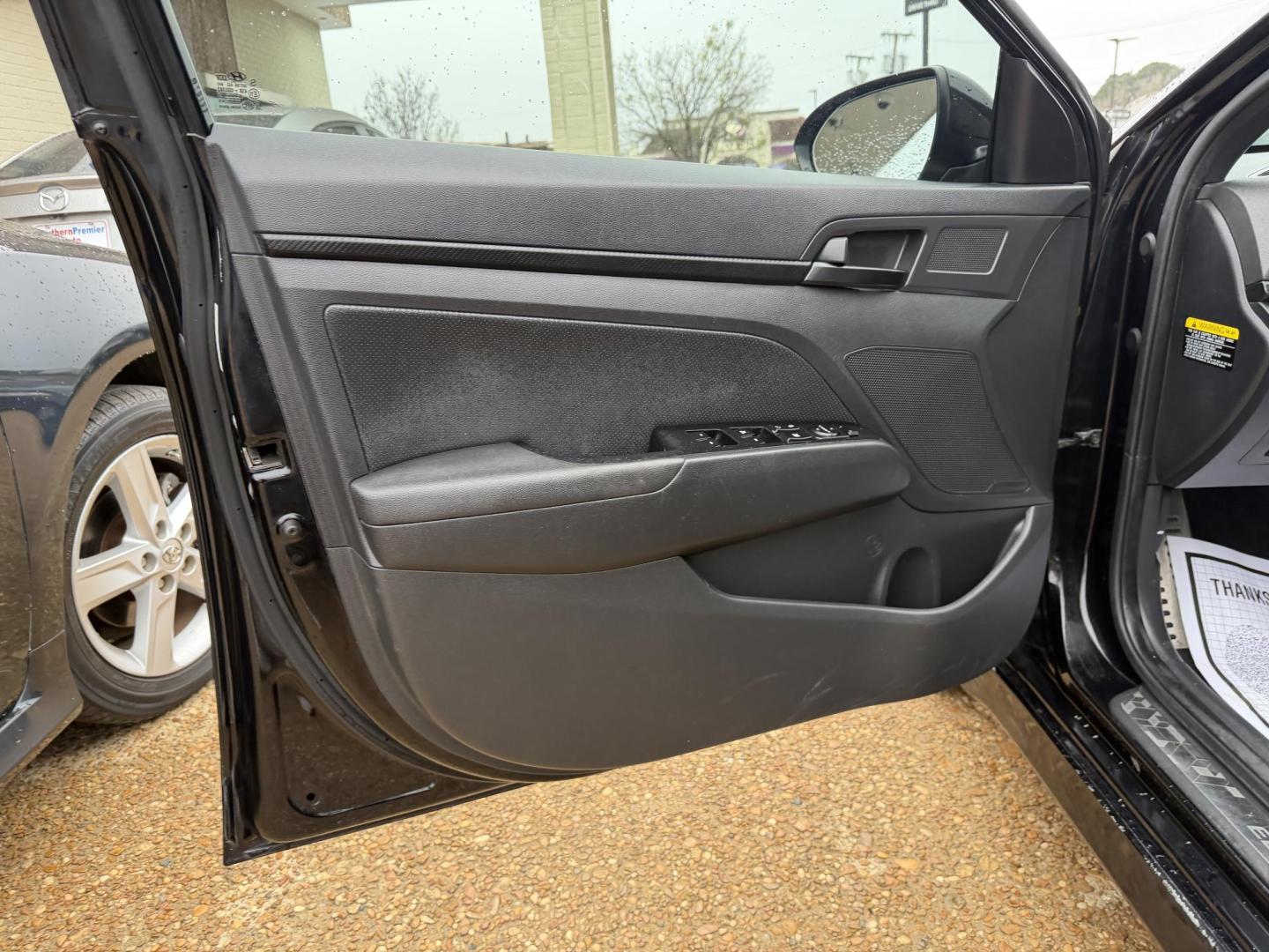 2018 BLACK HYUNDAI ELANTRA SPORT (KMHD04LB2JU) , located at 922 W. Beacon St., Philadelphia, MS, 39350, (601) 650-3675, 32.770447, -89.127151 - Photo#8