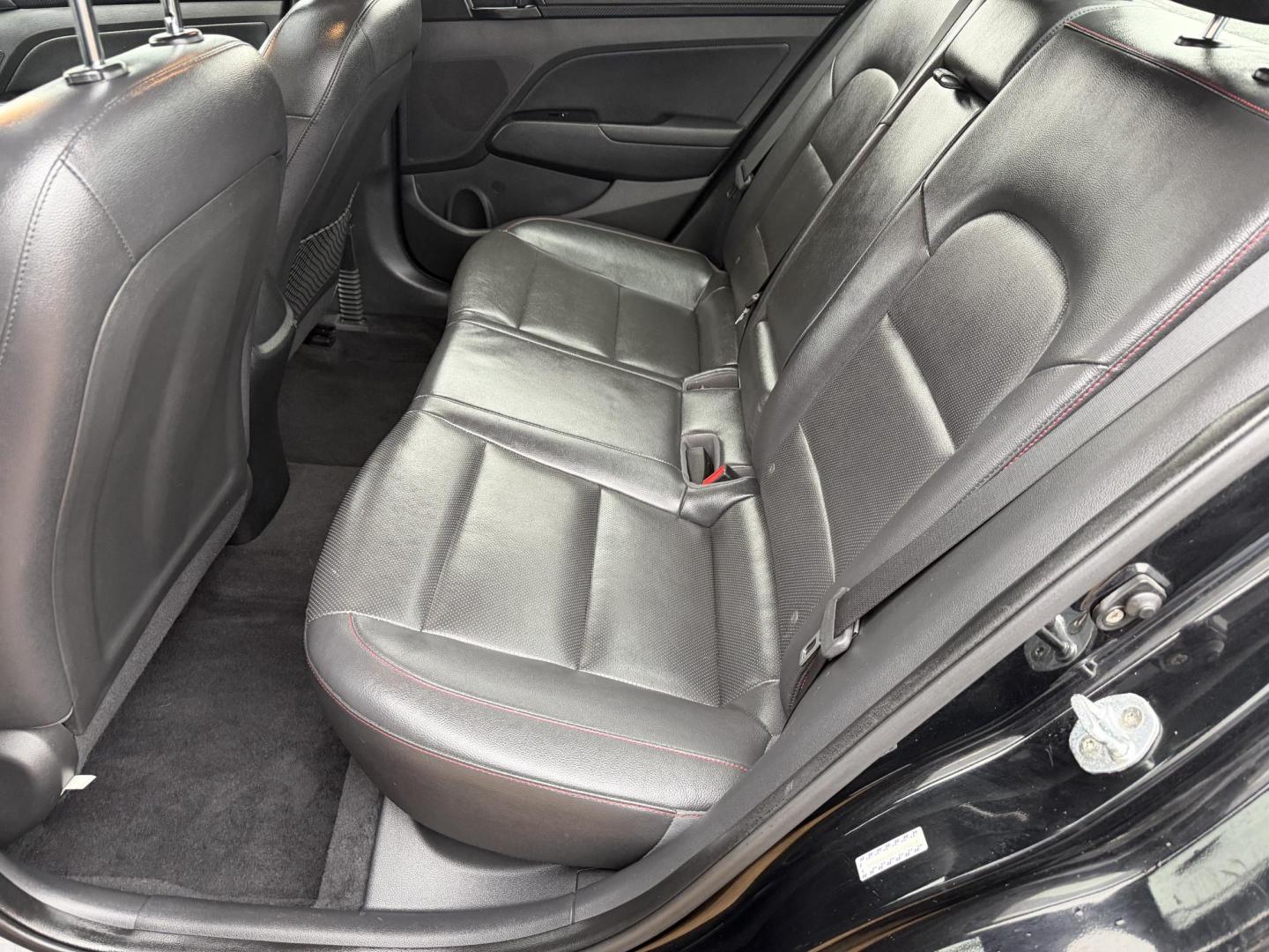 2018 BLACK HYUNDAI ELANTRA SPORT (KMHD04LB2JU) , located at 922 W. Beacon St., Philadelphia, MS, 39350, (601) 650-3675, 32.770447, -89.127151 - Photo#13