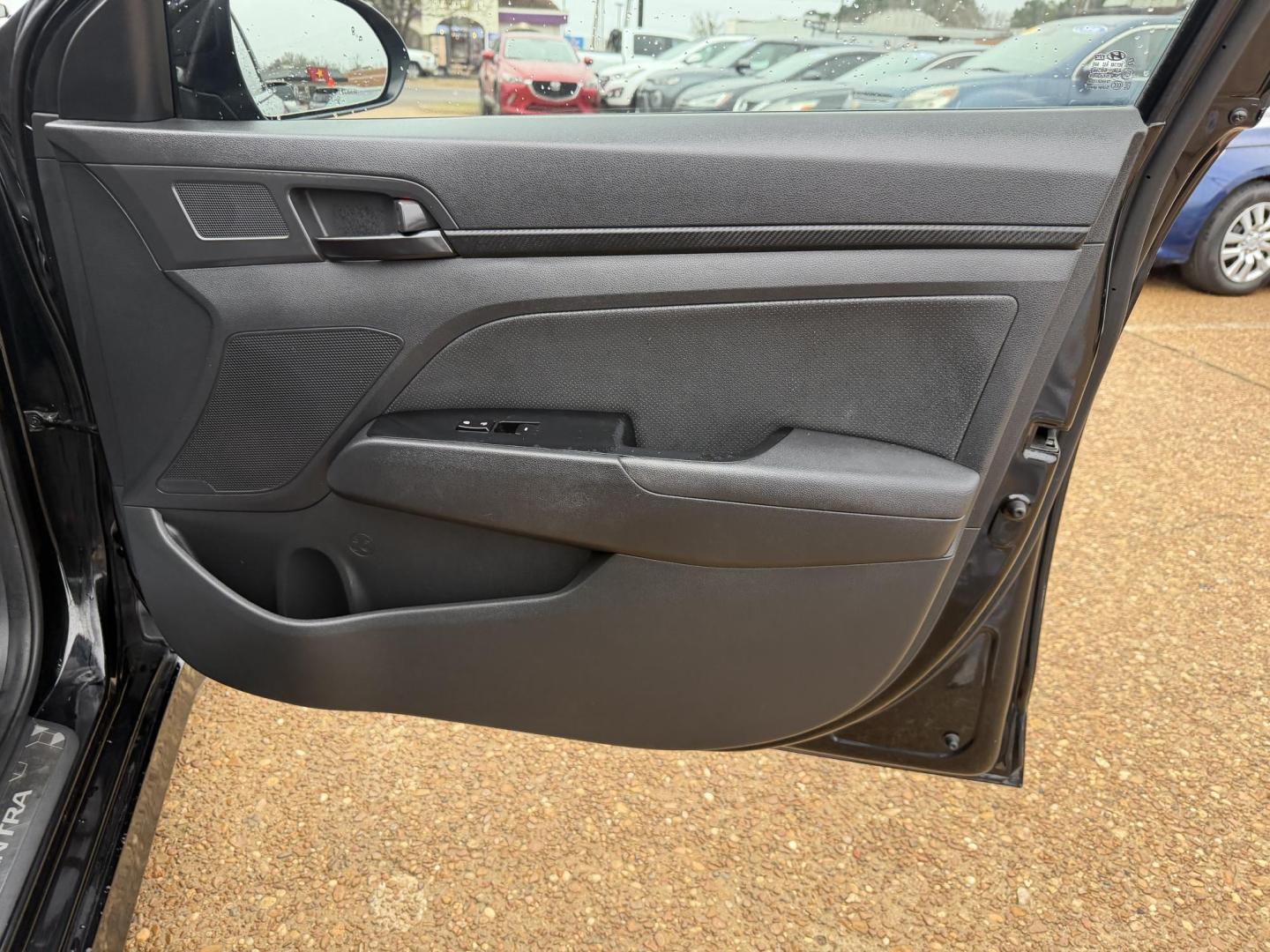 2018 BLACK HYUNDAI ELANTRA SPORT (KMHD04LB2JU) , located at 922 W. Beacon St., Philadelphia, MS, 39350, (601) 650-3675, 32.770447, -89.127151 - Photo#11