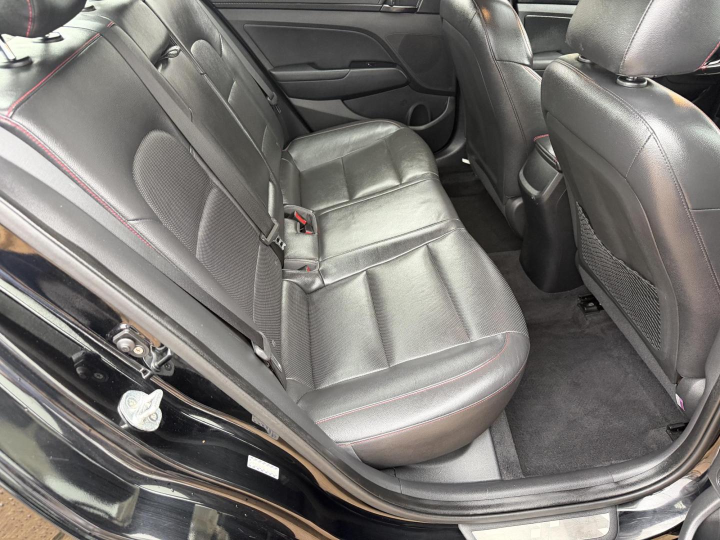 2018 BLACK HYUNDAI ELANTRA SPORT (KMHD04LB2JU) , located at 922 W. Beacon St., Philadelphia, MS, 39350, (601) 650-3675, 32.770447, -89.127151 - Photo#14