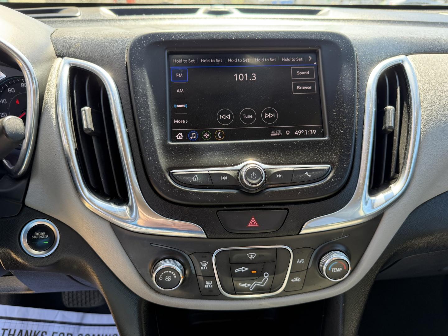 2020 BLUE CHEVROLET EQUINOX LT (1LT) (2GNAXKEV8L6) , located at 922 W. Beacon St., Philadelphia, MS, 39350, (601) 650-3675, 32.770447, -89.127151 - Photo#17