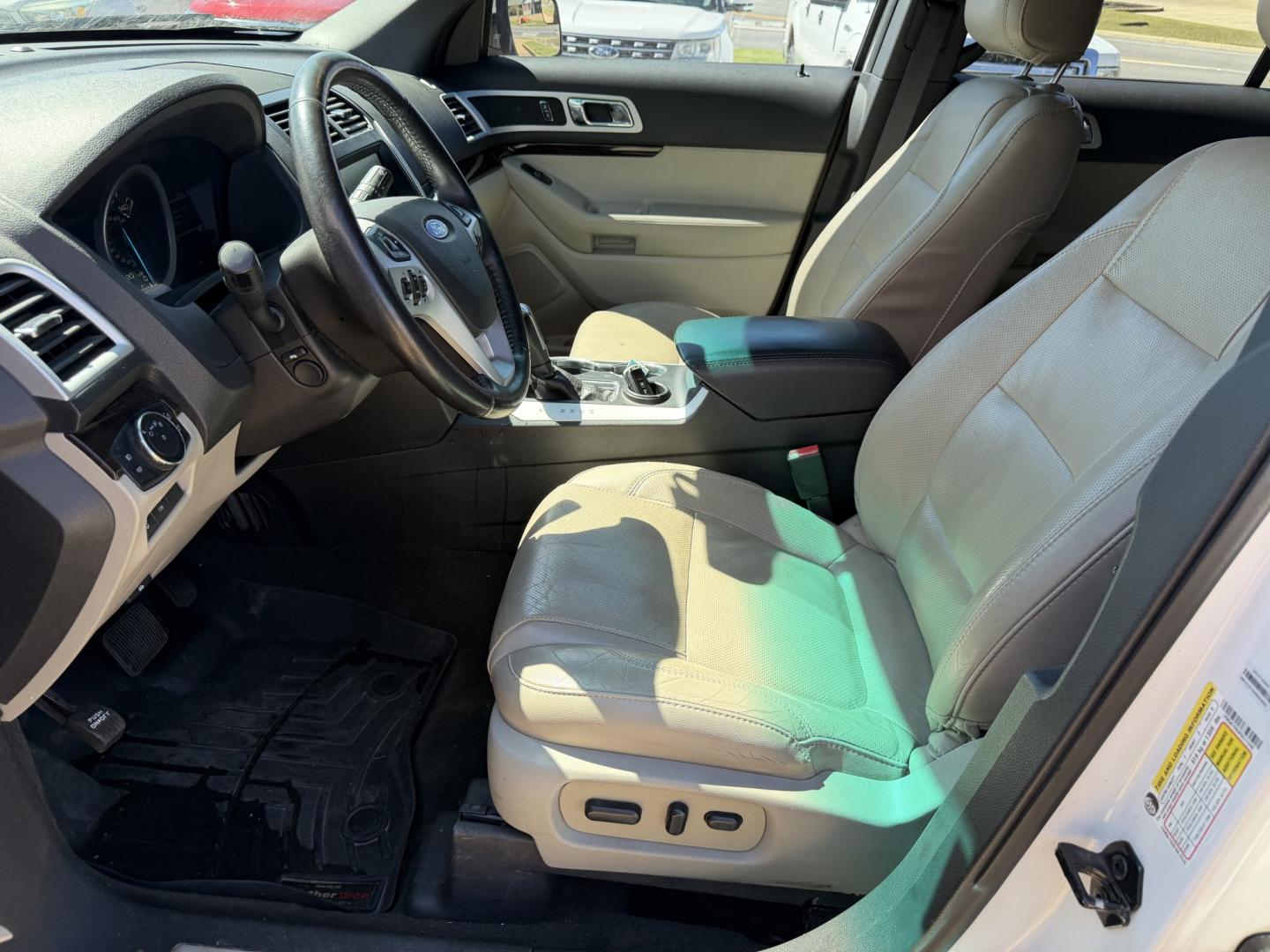 2015 WHITE FORD EXPLORER LIMITED (1FM5K7F83FG) , located at 922 W. Beacon St., Philadelphia, MS, 39350, (601) 650-3675, 32.770447, -89.127151 - Photo#9