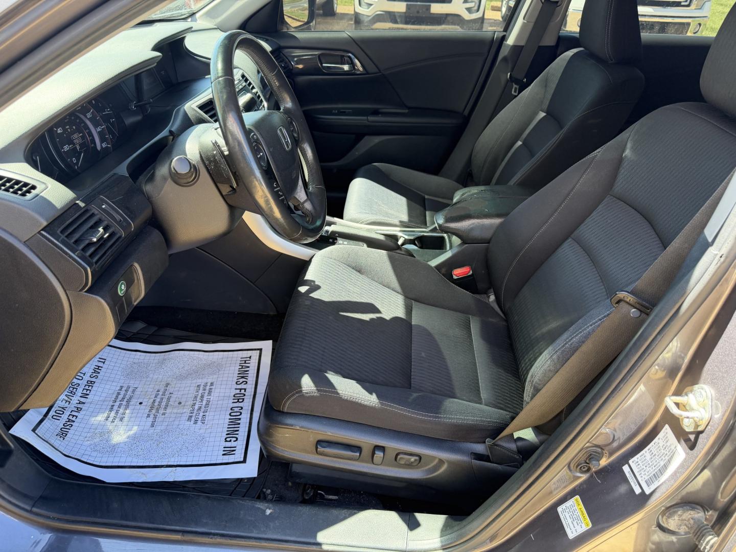 2015 GRAY HONDA ACCORD SPORT (1HGCR2F59FA) , located at 922 W. Beacon St., Philadelphia, MS, 39350, (601) 650-3675, 32.770447, -89.127151 - Photo#9