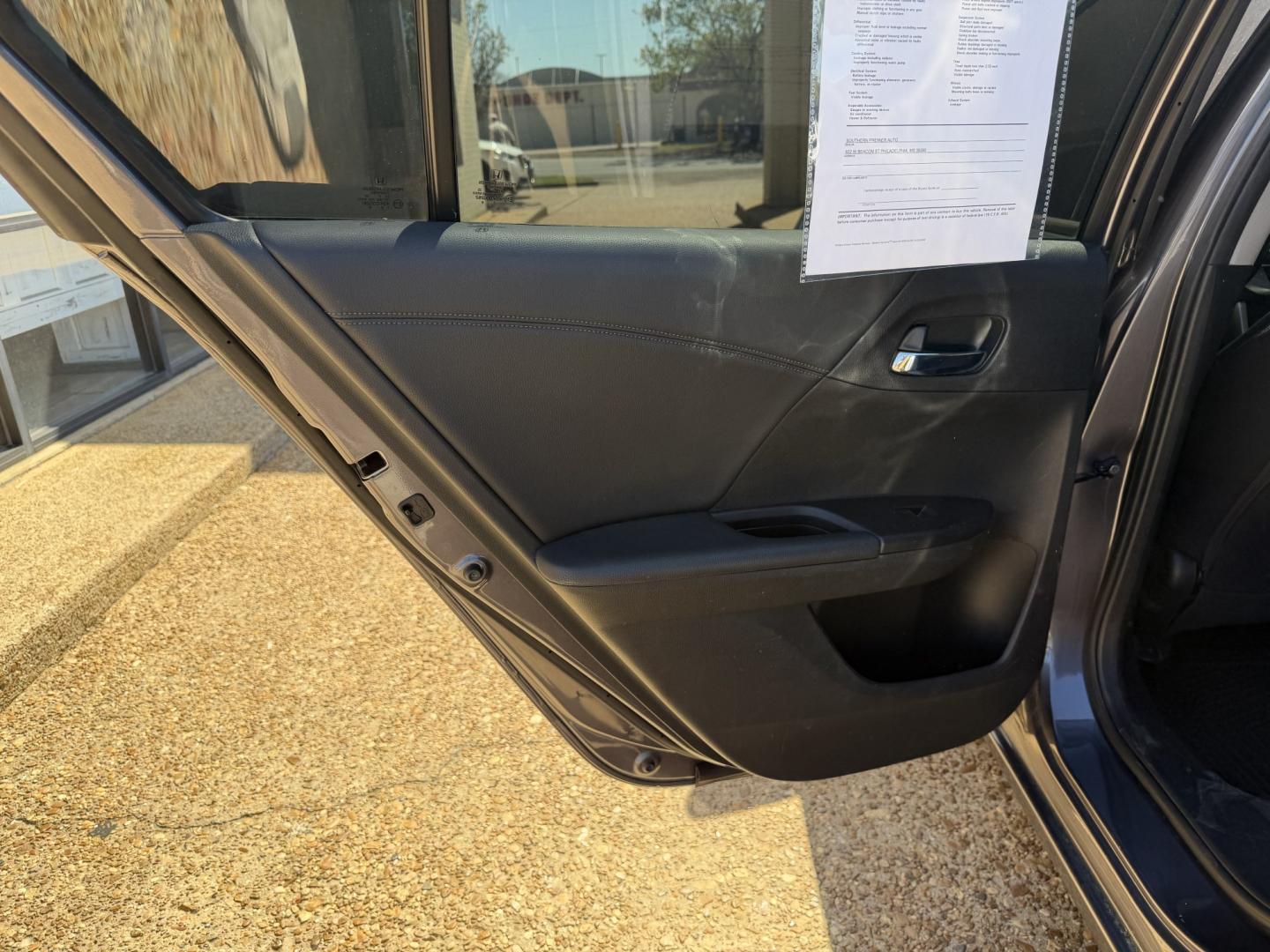 2015 GRAY HONDA ACCORD SPORT (1HGCR2F59FA) , located at 922 W. Beacon St., Philadelphia, MS, 39350, (601) 650-3675, 32.770447, -89.127151 - Photo#12