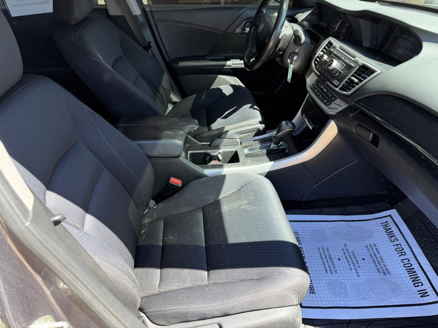 2015 GRAY HONDA ACCORD SPORT (1HGCR2F59FA) , located at 922 W. Beacon St., Philadelphia, MS, 39350, (601) 650-3675, 32.770447, -89.127151 - Photo#10