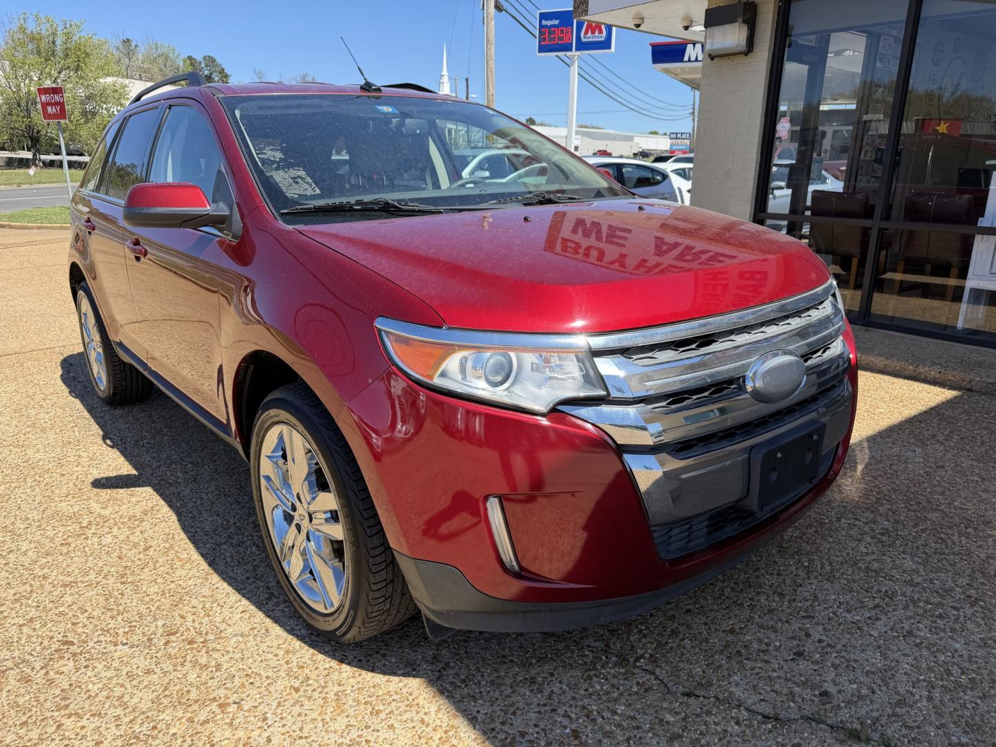 2013 RED FORD EDGE LIMITED (2FMDK3KC9DB) , located at 922 W. Beacon St., Philadelphia, MS, 39350, (601) 650-3675, 32.770447, -89.127151 - Photo#0
