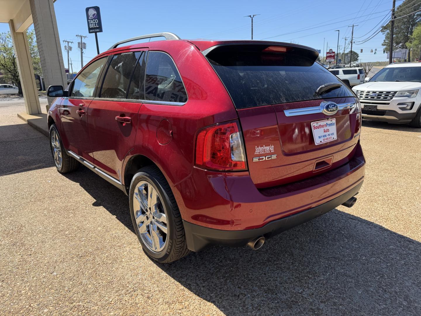 2013 RED FORD EDGE LIMITED (2FMDK3KC9DB) , located at 922 W. Beacon St., Philadelphia, MS, 39350, (601) 650-3675, 32.770447, -89.127151 - Photo#3