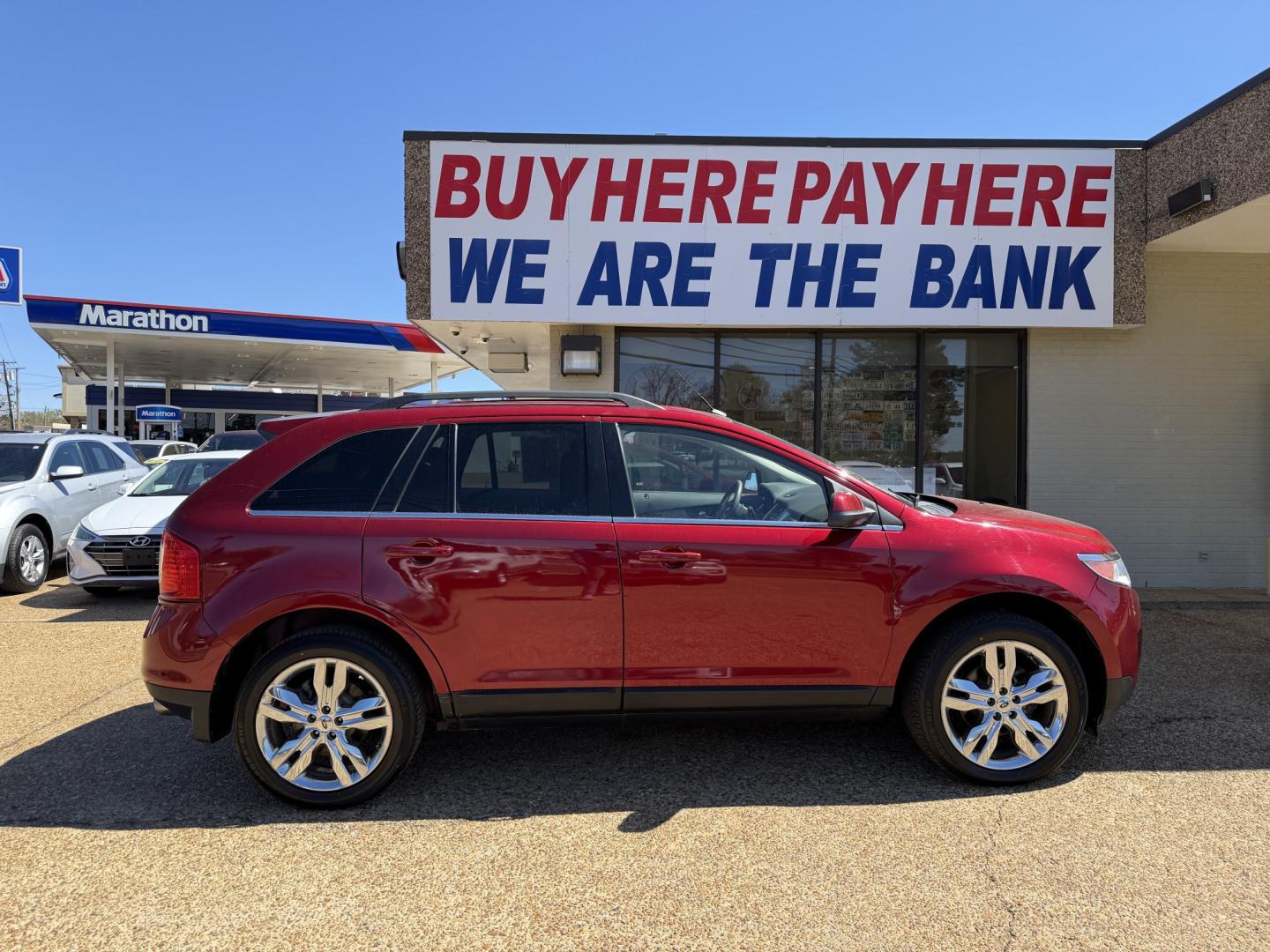 2013 RED FORD EDGE LIMITED (2FMDK3KC9DB) , located at 922 W. Beacon St., Philadelphia, MS, 39350, (601) 650-3675, 32.770447, -89.127151 - Photo#6