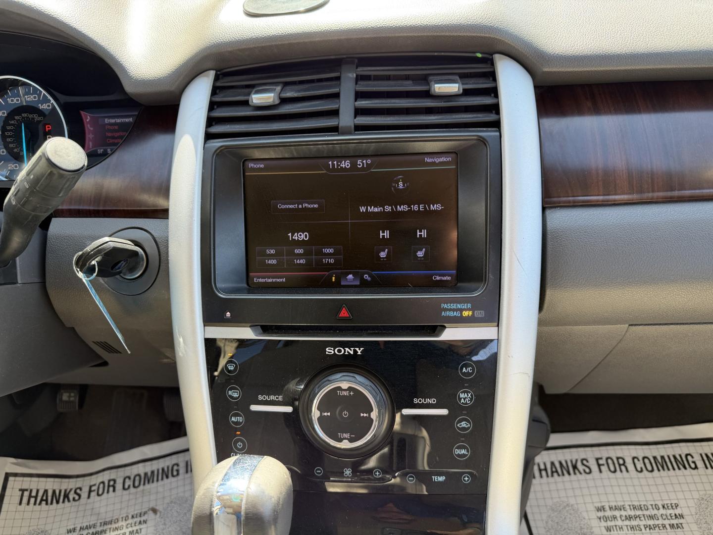 2013 RED FORD EDGE LIMITED (2FMDK3KC9DB) , located at 922 W. Beacon St., Philadelphia, MS, 39350, (601) 650-3675, 32.770447, -89.127151 - Photo#17