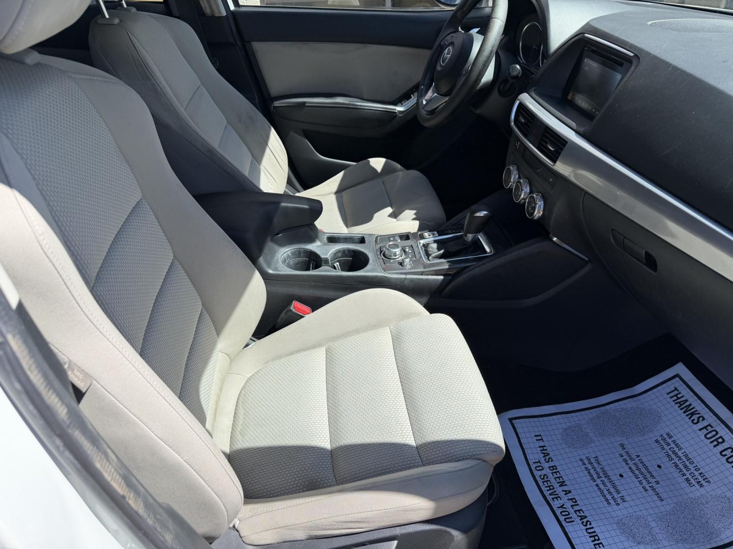 2016 WHITE MAZDA CX-5 TOURING (JM3KE2CY9G0) , located at 922 W. Beacon St., Philadelphia, MS, 39350, (601) 650-3675, 32.770447, -89.127151 - Photo#10